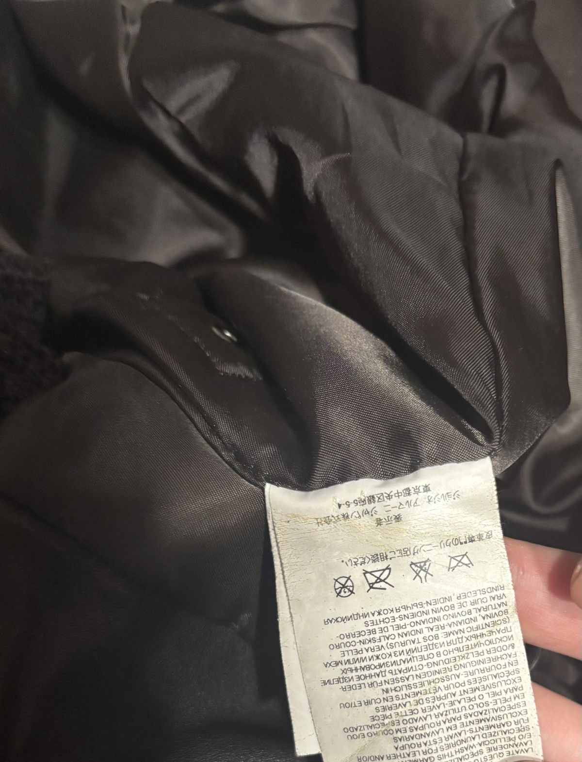 Armani Armani jeans bull leather jacket Size US M / EU 48-50 / 2 - 7 Thumbnail
