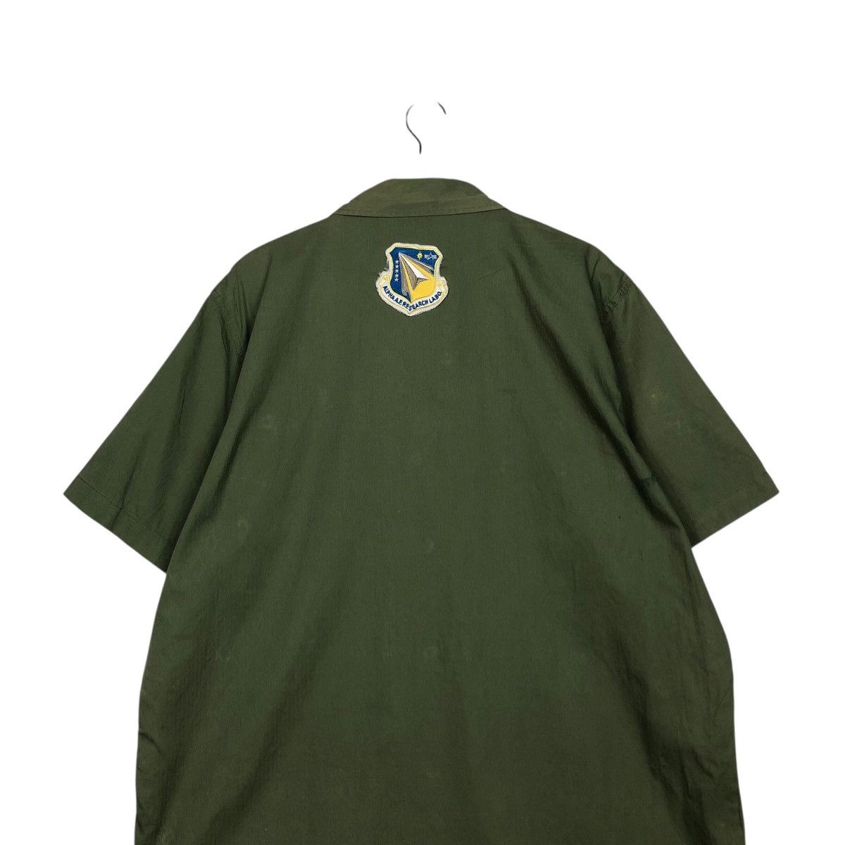 Alpha Industries 📌Vintage Work Shirt Jacket Alpha Industries Military Size US L / EU 52-54 / 3 - 10 Thumbnail