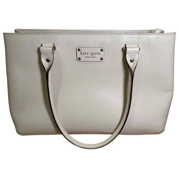 Kate Spade Kate Spade New York Wellesley Quinn Ivory Cream Tote Bag Pur Size ONE SIZE - 3 Thumbnail