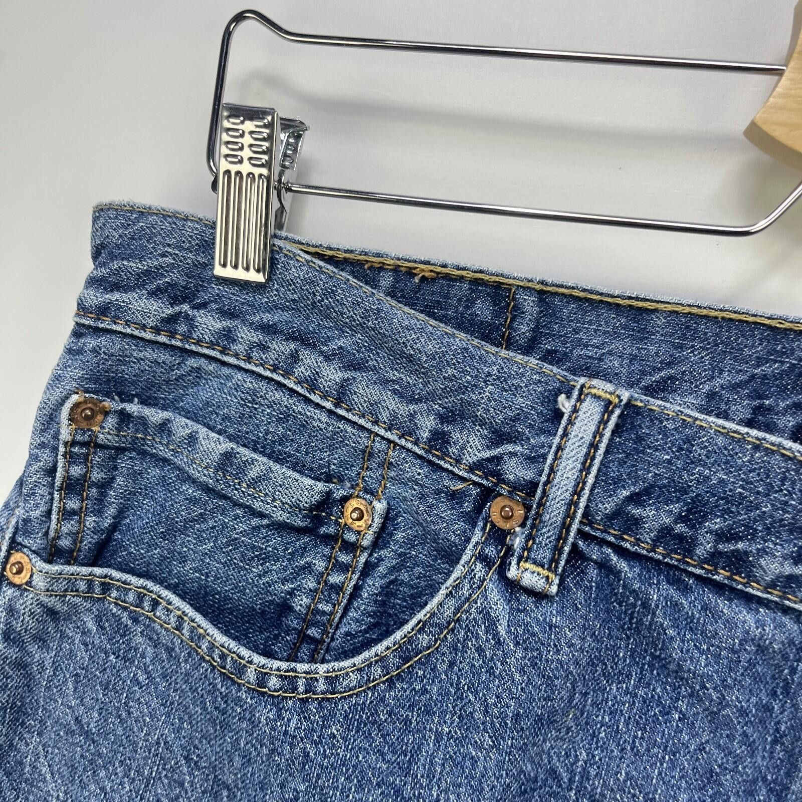 Levi's Vintage Levi's 505 Regular Fit Denim Jean Shorts W36 Jorts Size US 36 / EU 52 - 5 Thumbnail