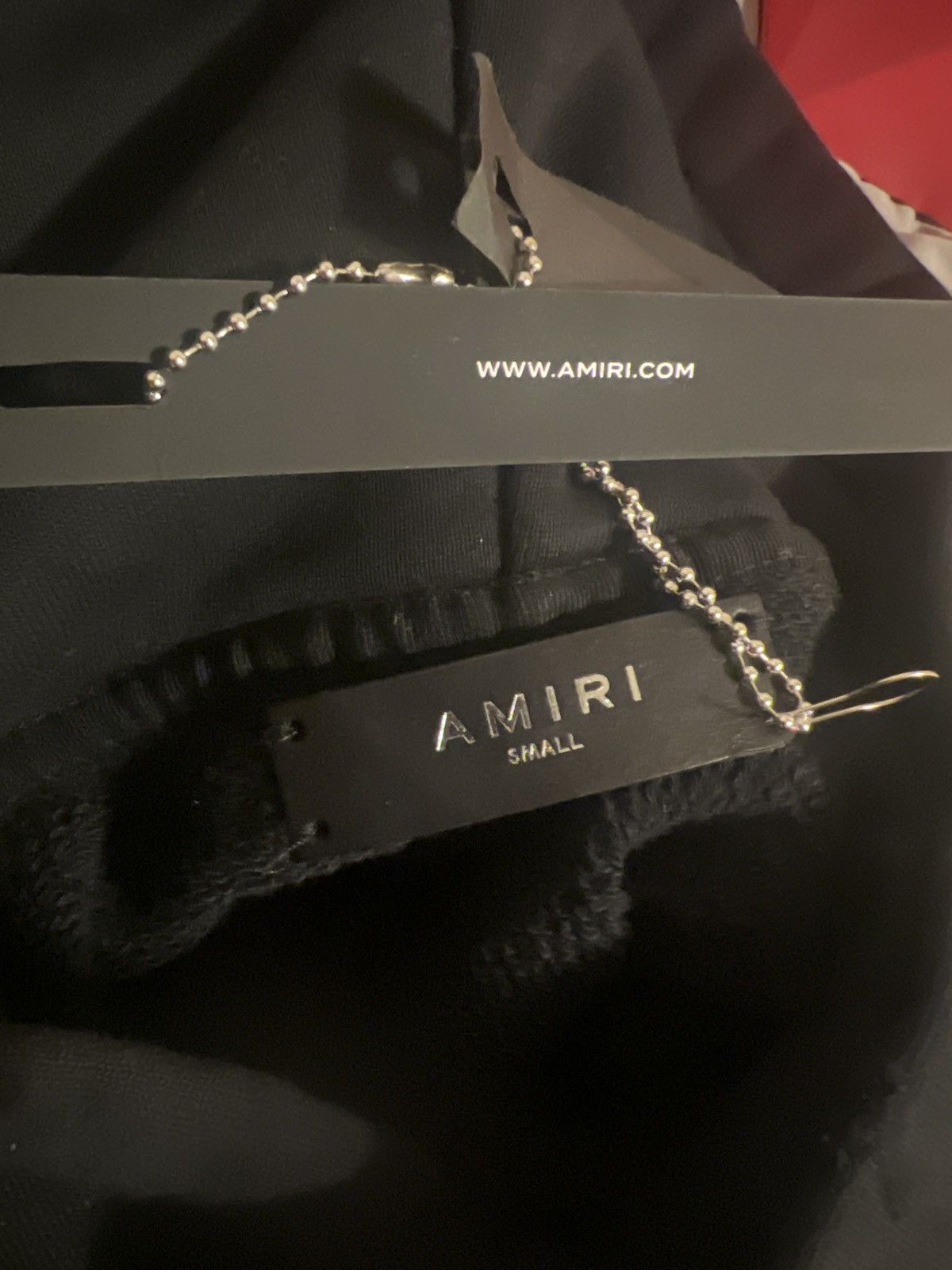 Amiri AMIRI Bandana Hoodie Black/Orange Size US S / EU 44-46 / 1 - 4 Thumbnail