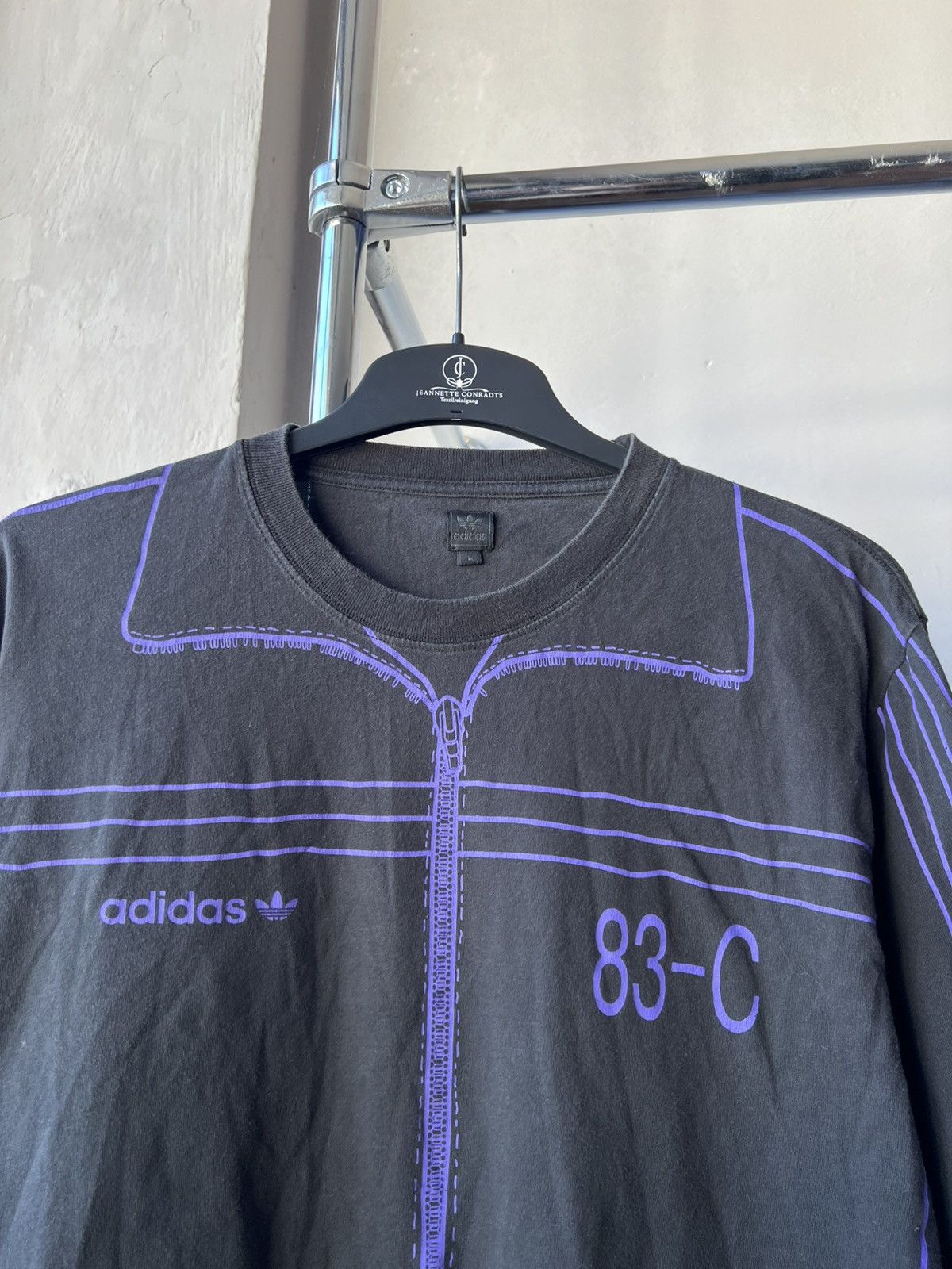 Adidas ADIDAS 83-C ZIP JACKET 3D PRINT FADED MENS LONG SLEEVE L Size US L / EU 52-54 / 3 - 5 Thumbnail