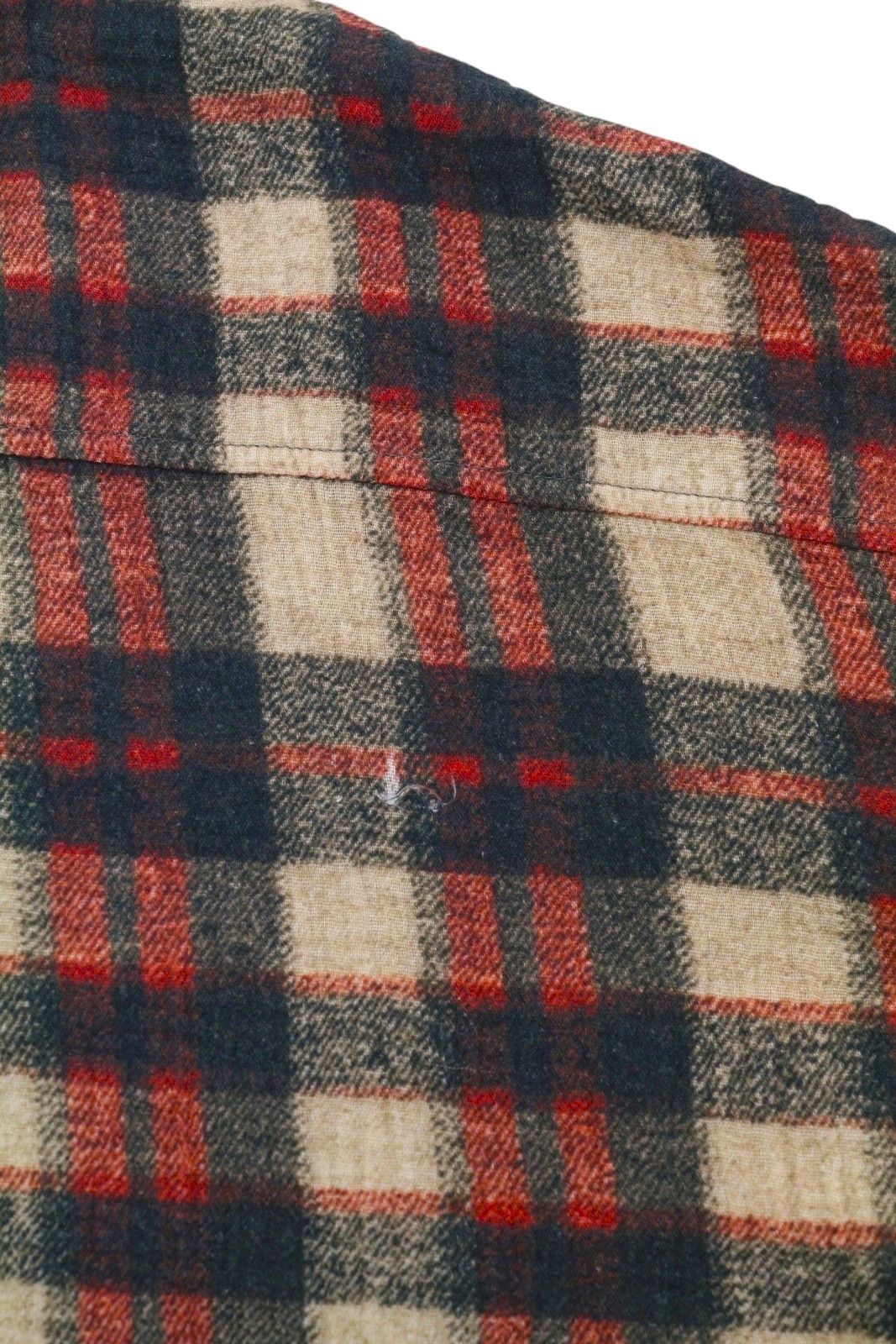R13 SHREDDED SEAM DROP NECK XL Plaid Oversized Shirt 86559 Size XL / US 12-14 / IT 48-50 - 10 Thumbnail