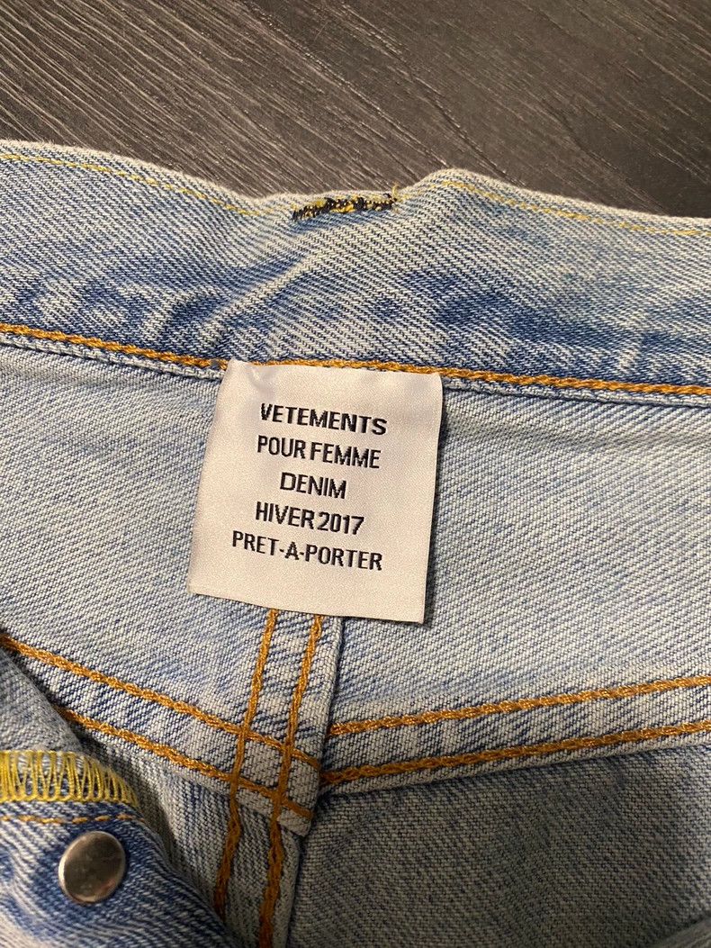 Vetements vetements size l Deconstructed Jeans 2503-Nextarrow Size US 30 / EU 46 - 5 Thumbnail