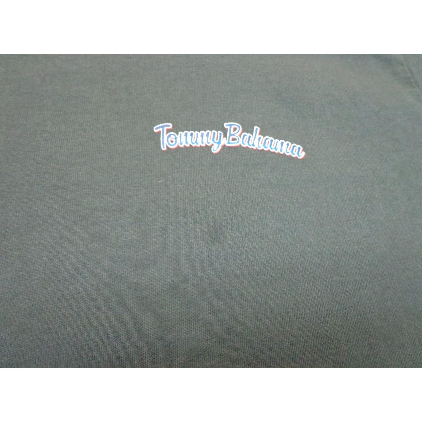 Tommy Bahama Tommy Bahama T-Shirt Gray Logo Short Sleeve Crew Neck Size L Mens Golf Flag Beach Classic 2000s Summer/ Fall/ Spring/ Winter Size US L / EU 52-54 / 3 - 3 Thumbnail