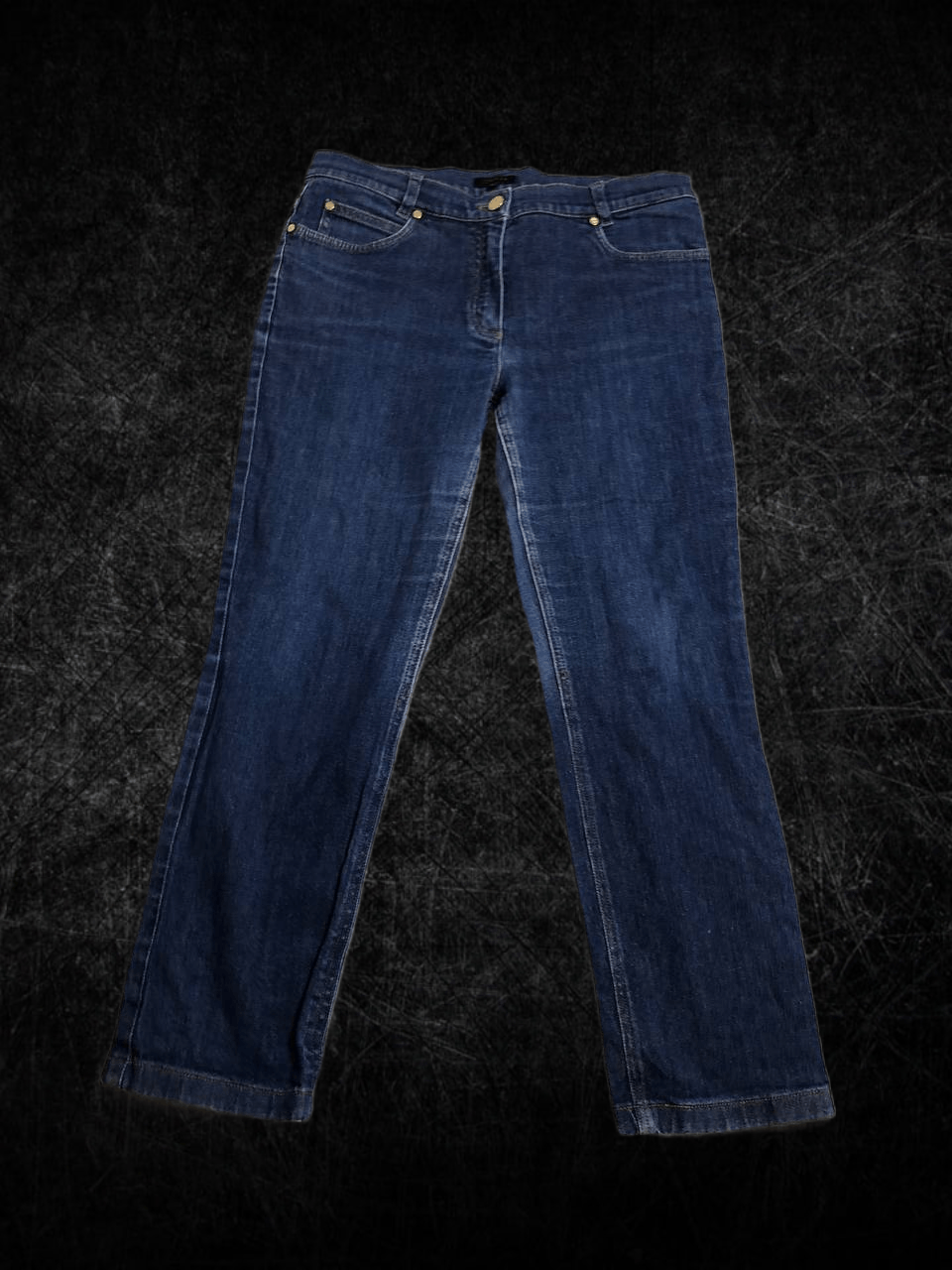 Escada ESCADA Women's Jeans Dark Wash Size 27" / US 4 / IT 40 - 1 Thumbnail