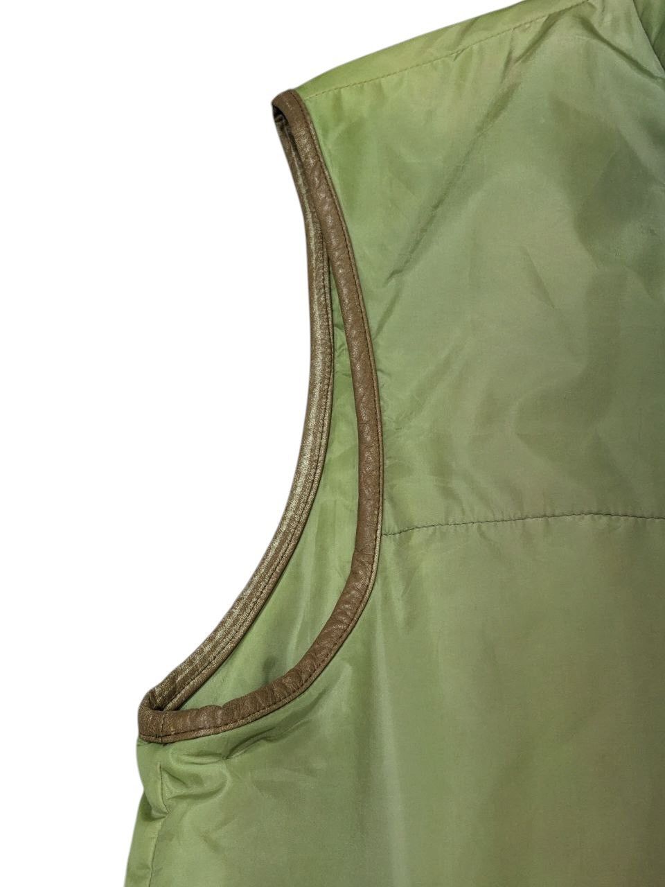 Comme Ca Ism COMMECADU MEN DYED FADED COLOR PATTERN SLEEVELES ZIPPER VEST Size US S / EU 44-46 / 1 - 4 Thumbnail
