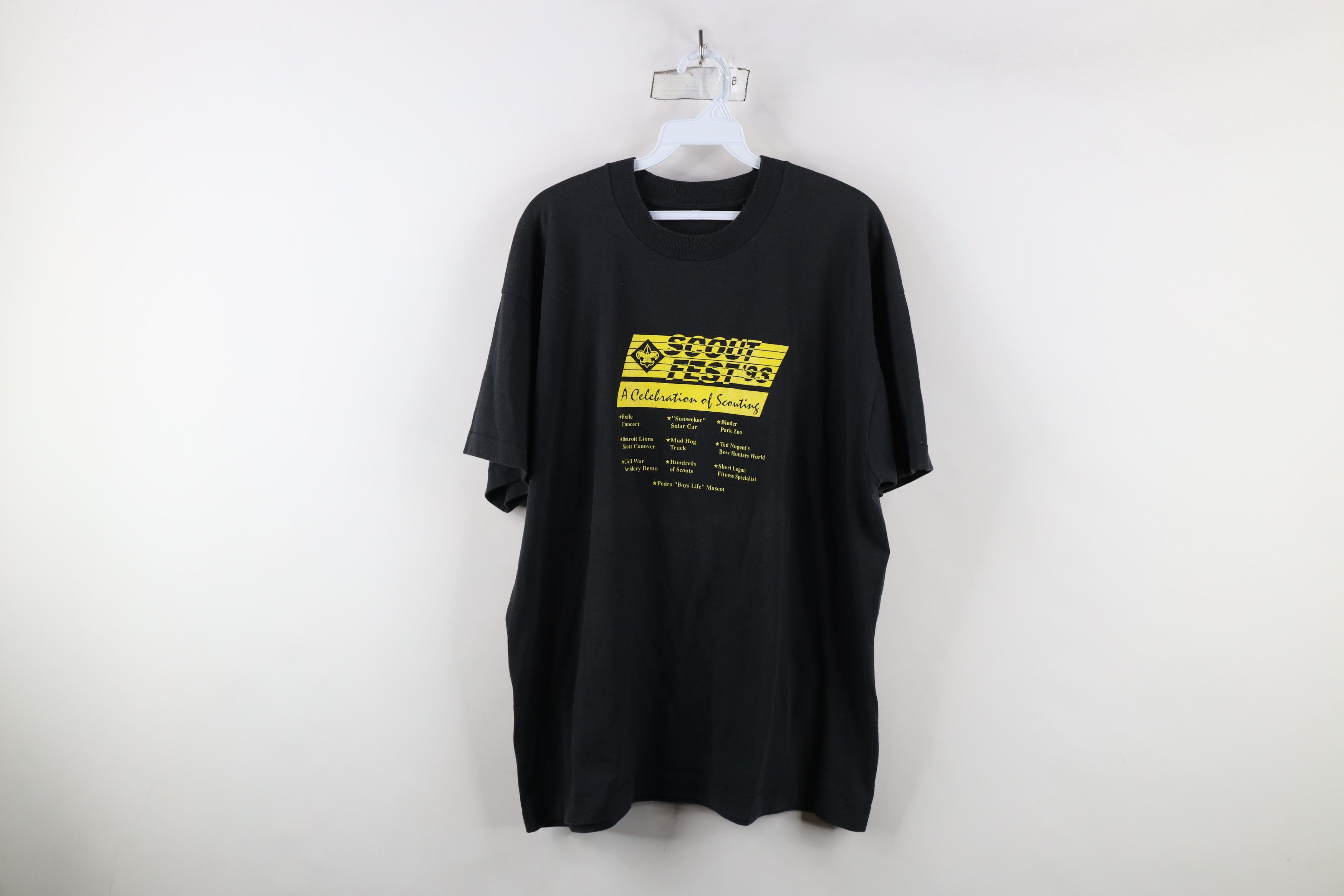 Vintage Vintage 90s Scout Fest Boy Scouts of America T-Shirt USA Size US XL / EU 56 / 4 - 1 Thumbnail