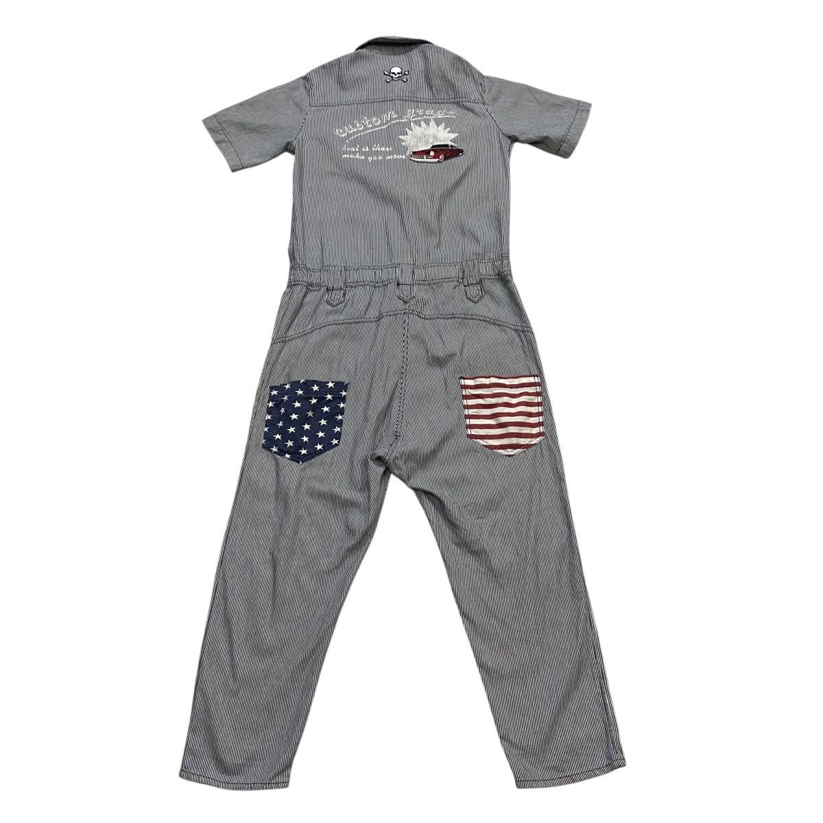 Japanese Brand CTPO Market hickori coverall patchwork Size M / US 6-8 / IT 42-44 - 2 Thumbnail