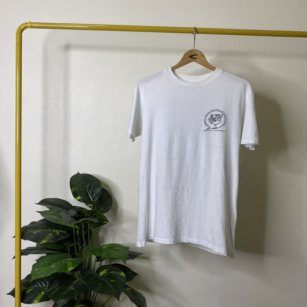 Vintage Vintage 1980s Hawaii Wave Sailing Championship Promo Tee Size US M / EU 48-50 / 2 - 5 Thumbnail