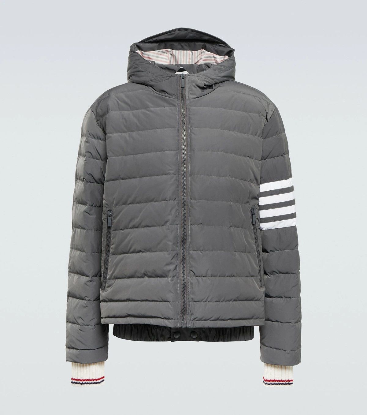 Thom Browne o1h1sh10525 Downfilled Ski Jacket in Medium Grey Size US XL / EU 56 / 4 - 1 Thumbnail