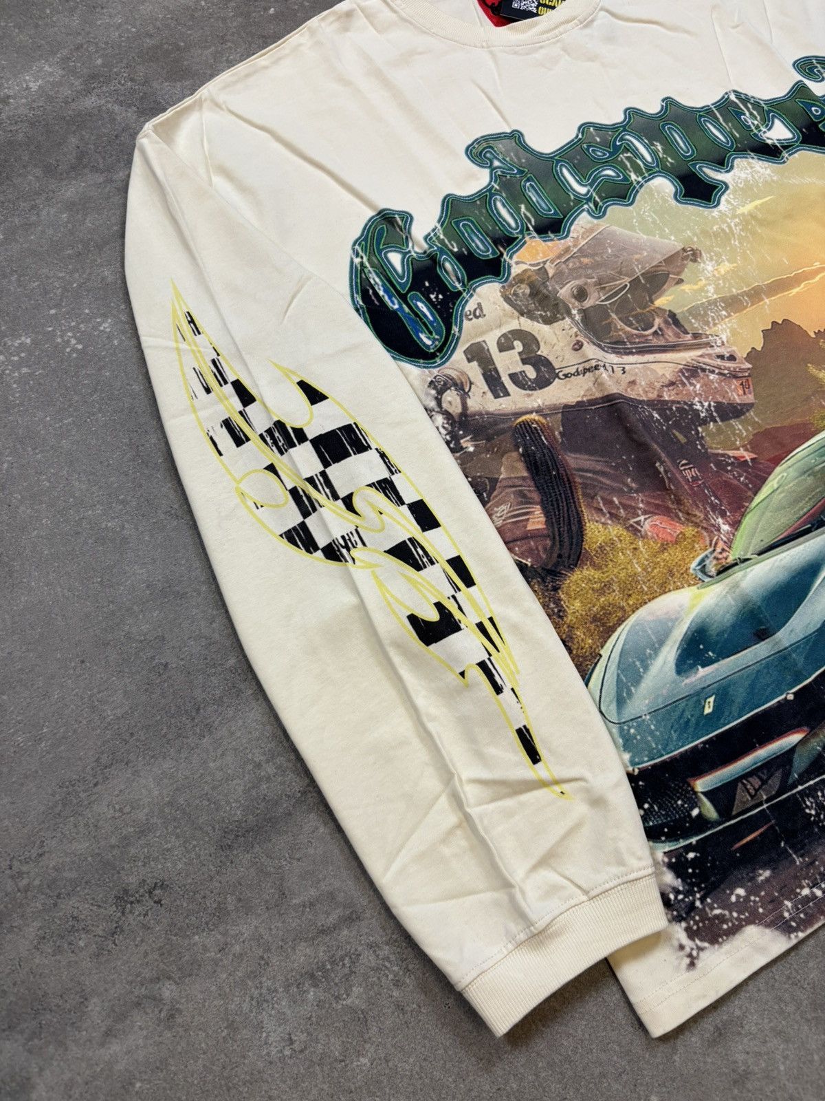 Godspeed Godspeed Sunset Drift Longsleeve, Bone Size US S / EU 44-46 / 1 - 5 Thumbnail