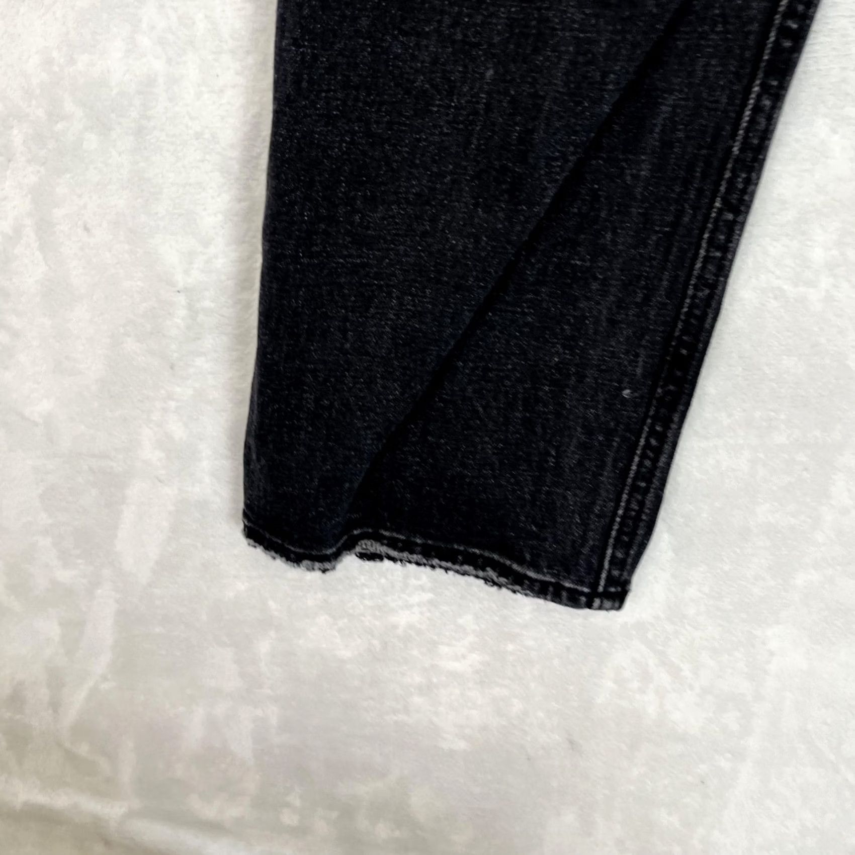 Abercrombie & Fitch Abercrombie & Fitch The Ankle Straight Jeans Womens 2 S Black High Rise Denim Size 26" / US 2 / IT 38 - 7 Thumbnail