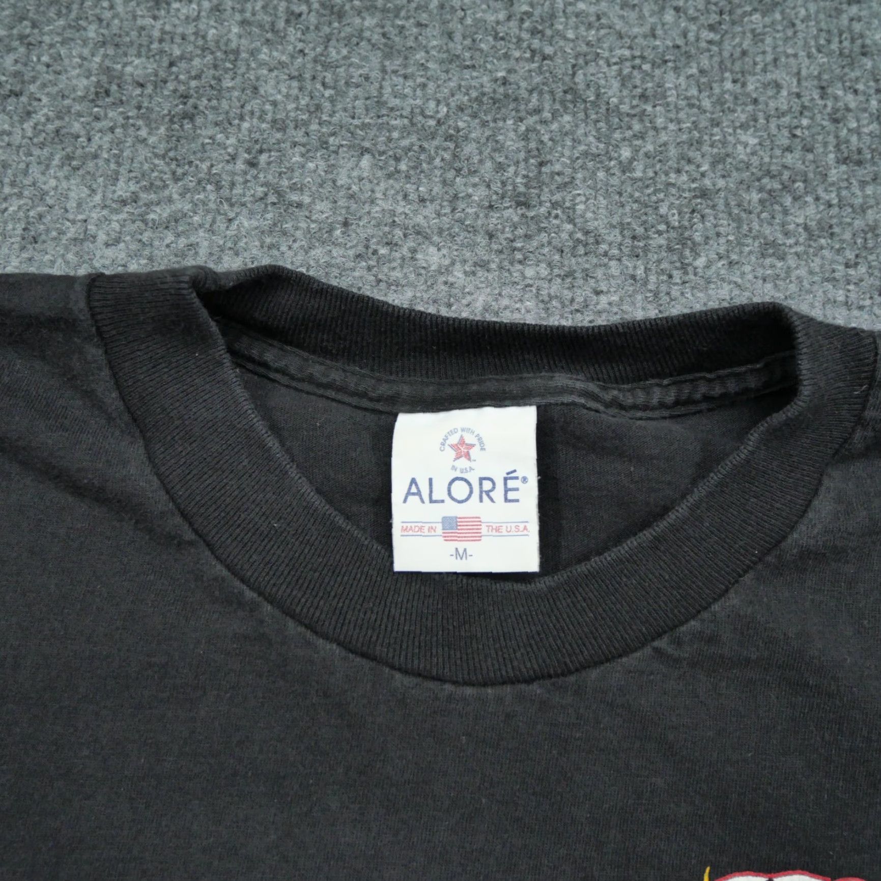 Vintage VINTAGE Fire Department T Shirt Adult Medium Black 90s KC FD Skull Kansas City Alore Mens Shirts Size US M / EU 48-50 / 2 - 5 Thumbnail