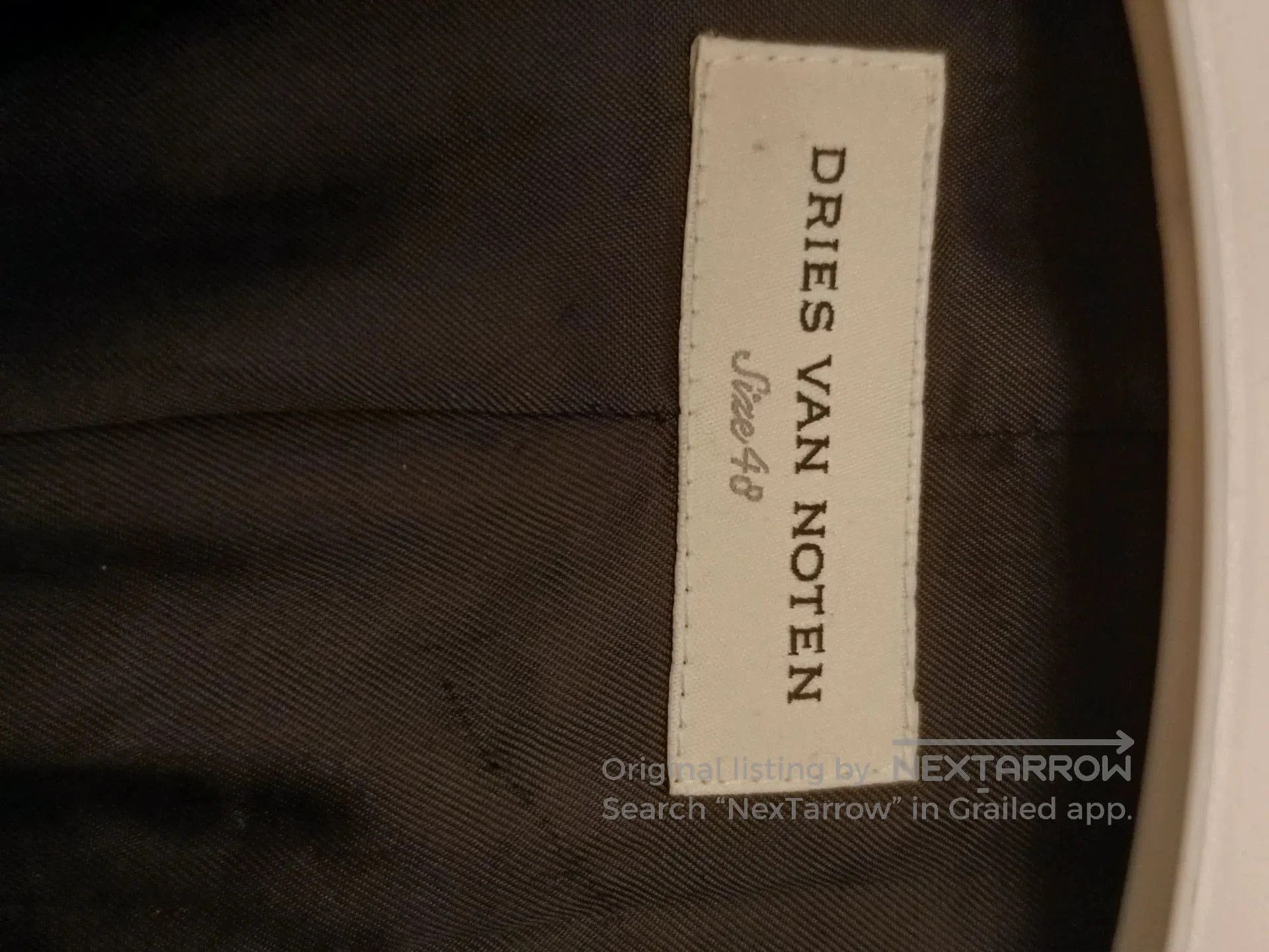 Dries Van Noten Dries Van Noten Striped White Lapel Blazer. Size US M / EU 48-50 / 2 - 5 Thumbnail