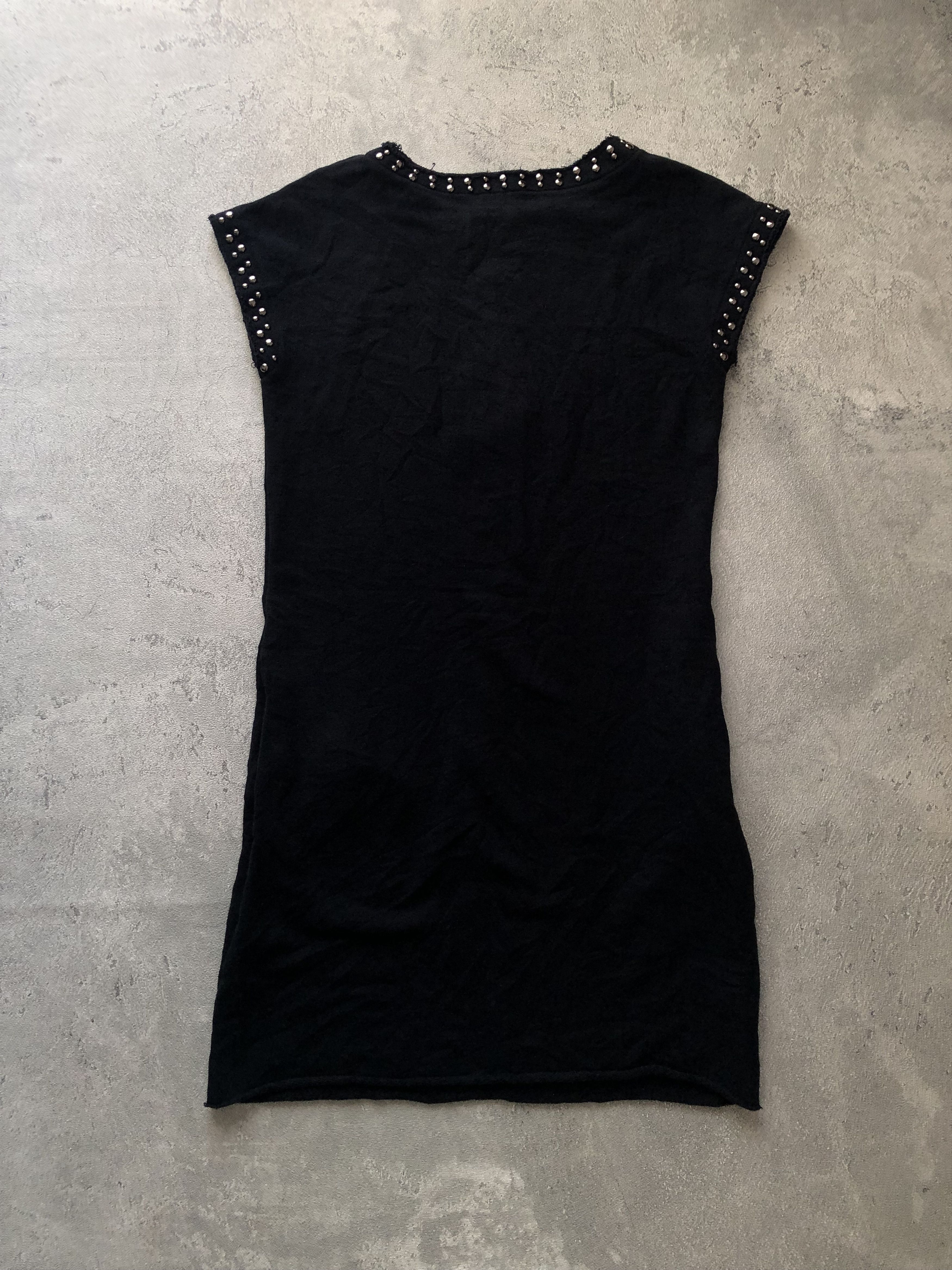 Diesel × Vintage Diesel Dress Black Studded Style Size M / US 6-8 / IT 42-44 - 10 Thumbnail