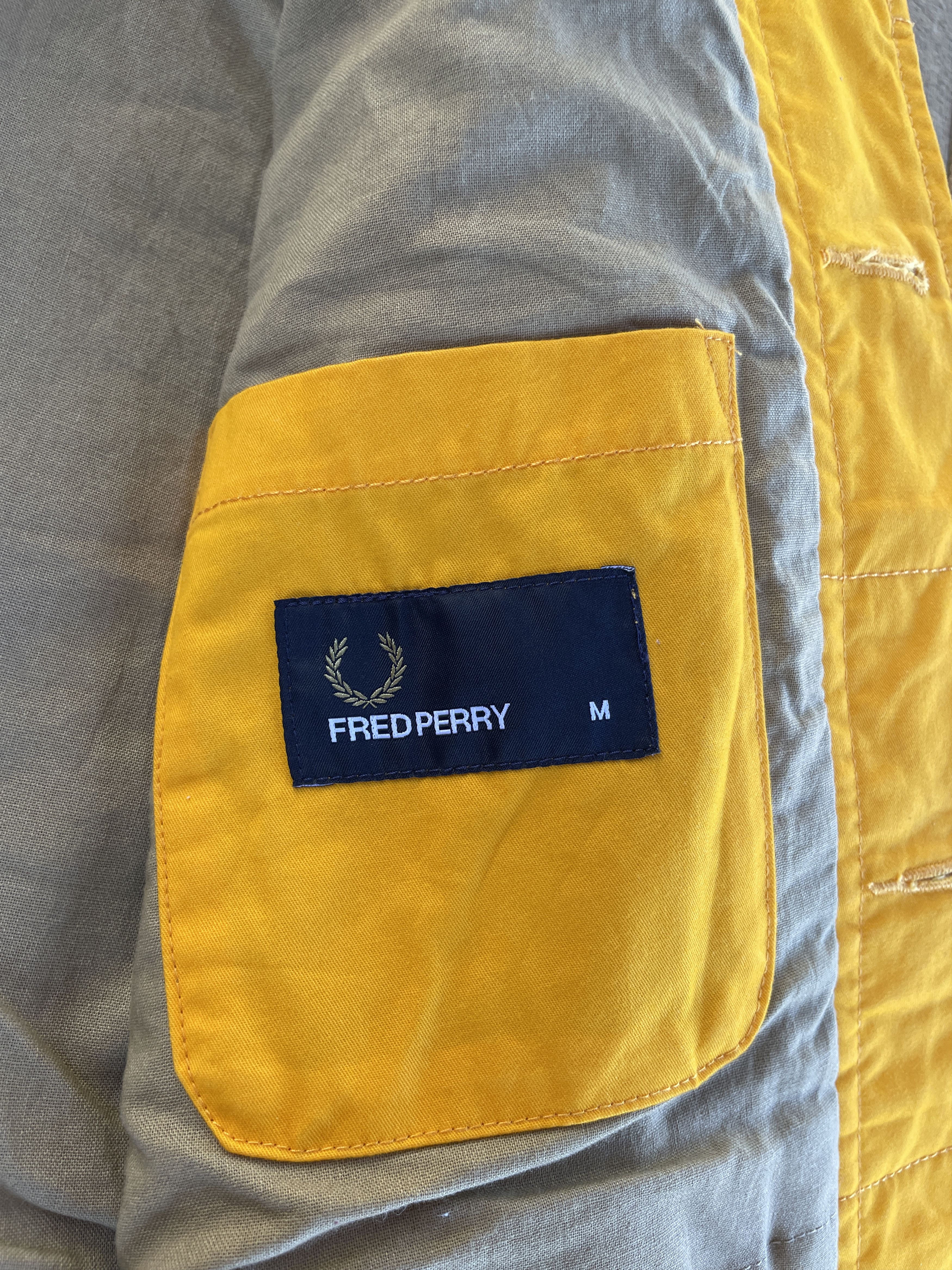 Fred Perry Fred Perry Multipocket Field Utility Jacket Size M Size US M / EU 48-50 / 2 - 8 Thumbnail