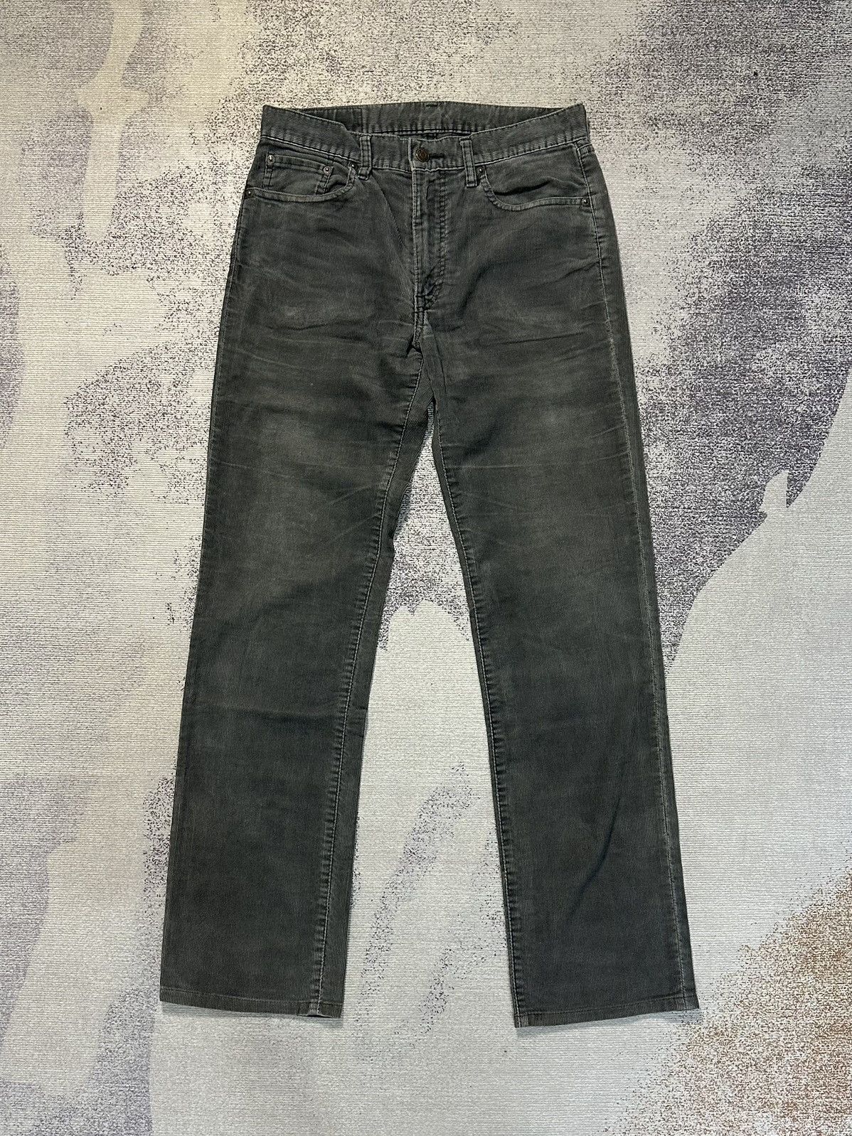 Rare Color Hysteric Glamour Corduroy Grey Kinky Jeans