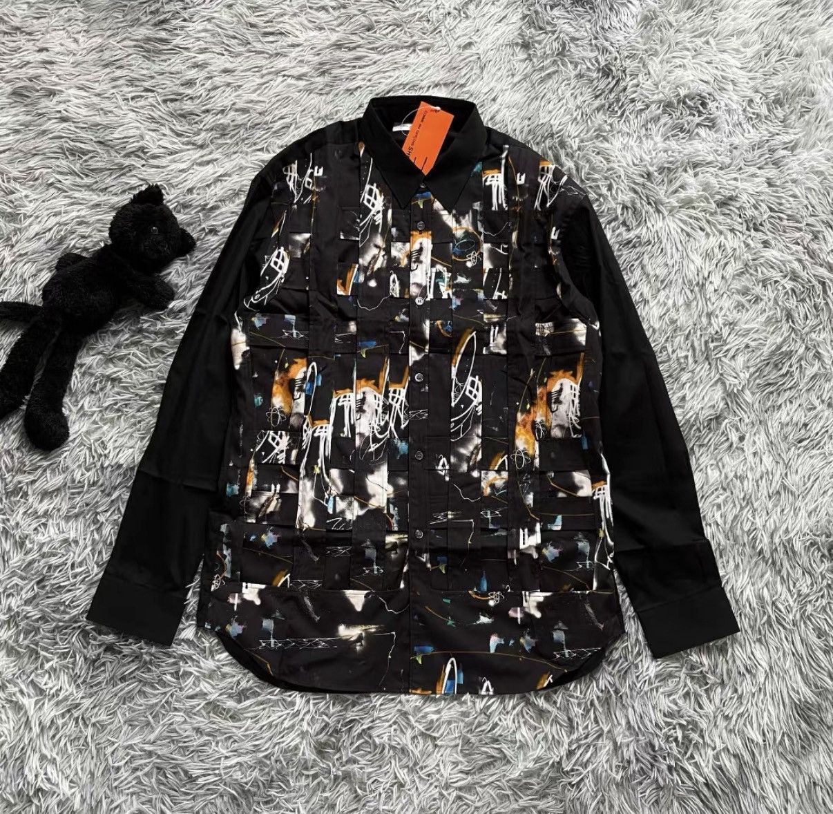 Comme des Garcons Comme des Garçons Shirt x Futura Artistic Graffiti Shirt J29 Size US M / EU 48-50 / 2 - 1 Thumbnail