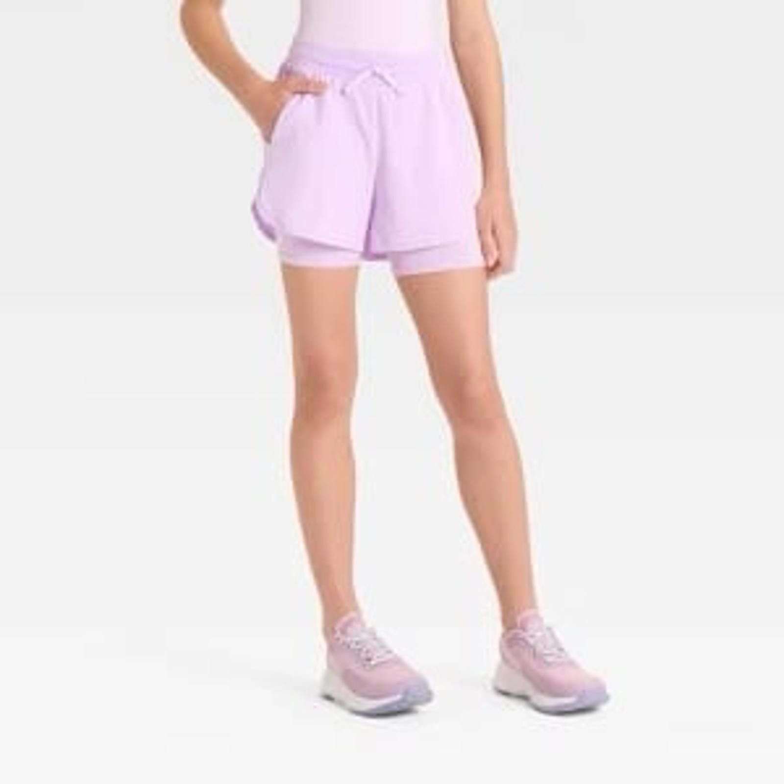 Other All in Motion Girls Athletic Shorts Size 10/12 Size 24" / US 00 / IT 34 - 1 Thumbnail