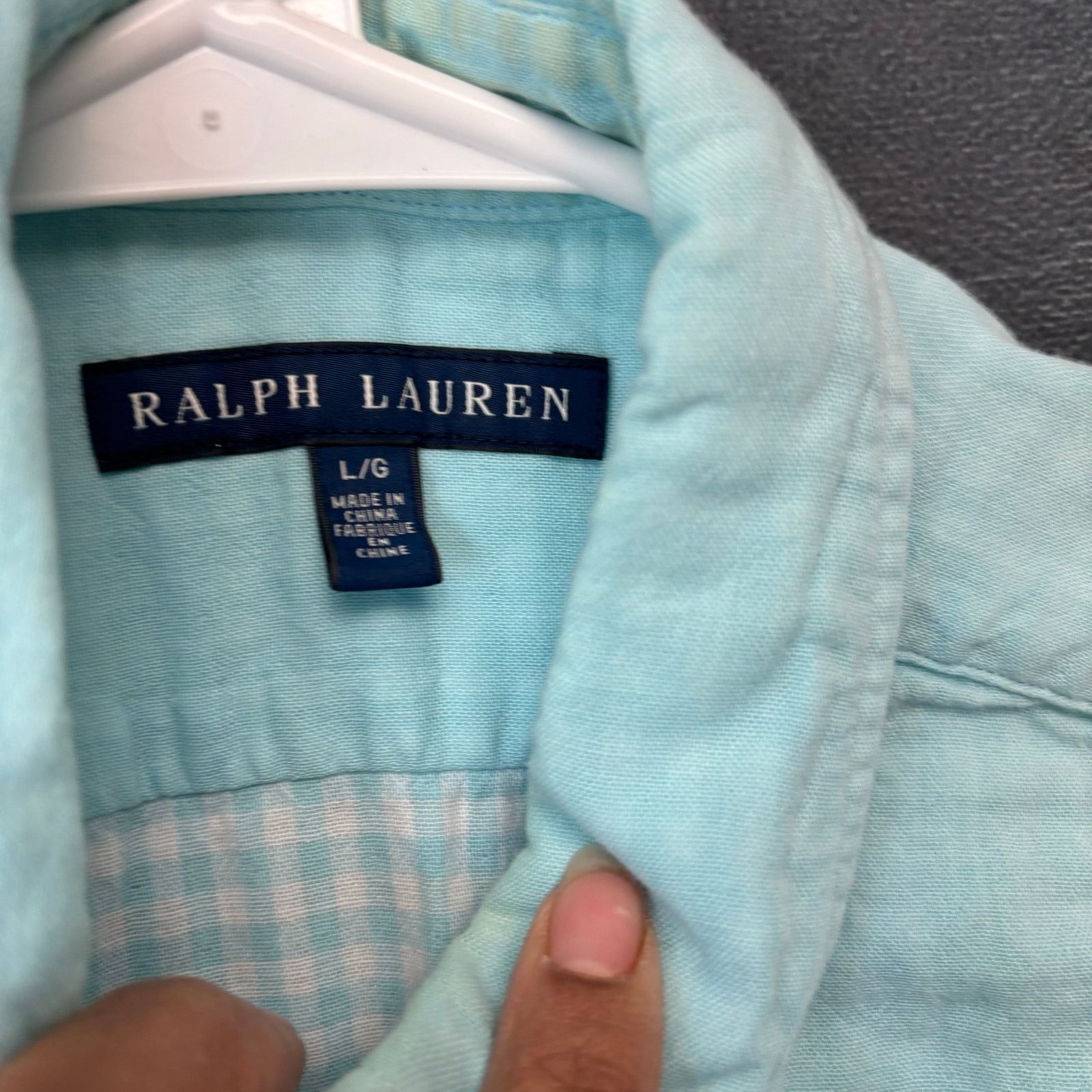 Ralph Lauren Vintage Ralph Lauren Thick Double Layered Shirt Plaid Preppy Size US L / EU 52-54 / 3 - 6 Thumbnail