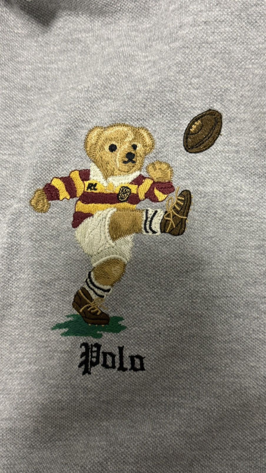 Polo Ralph Lauren × Vintage Vintage Polo Ralph Lauren Polo Bear Rugby Shirt XL New w Tag Size US XL / EU 56 / 4 - 7 Thumbnail