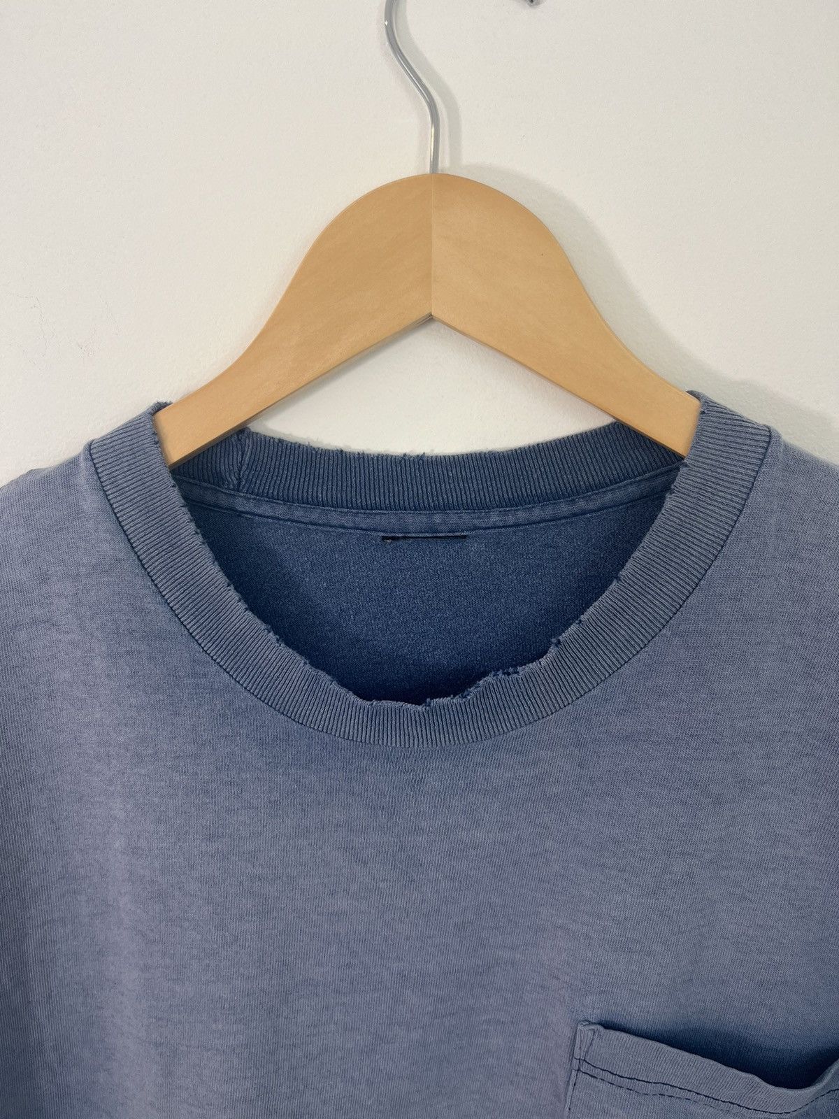 Vintage Harley Davidson Sun Faded Thrashed Pocket Tee Size US L / EU 52-54 / 3 - 3 Thumbnail