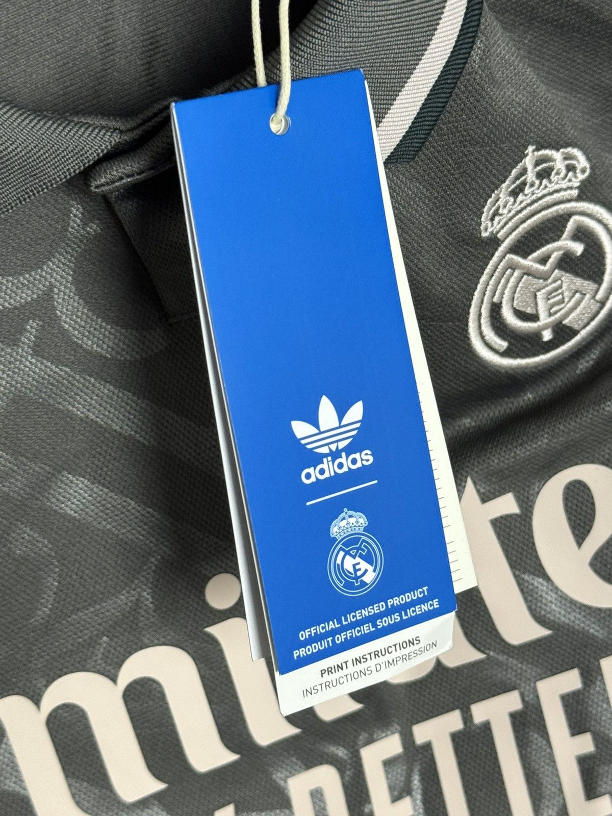 Adidas KIDS New Real Madrid 24/25 Third Vinicius Jr Football Jersey Size US XS / EU 42 / 0 - 9 Thumbnail