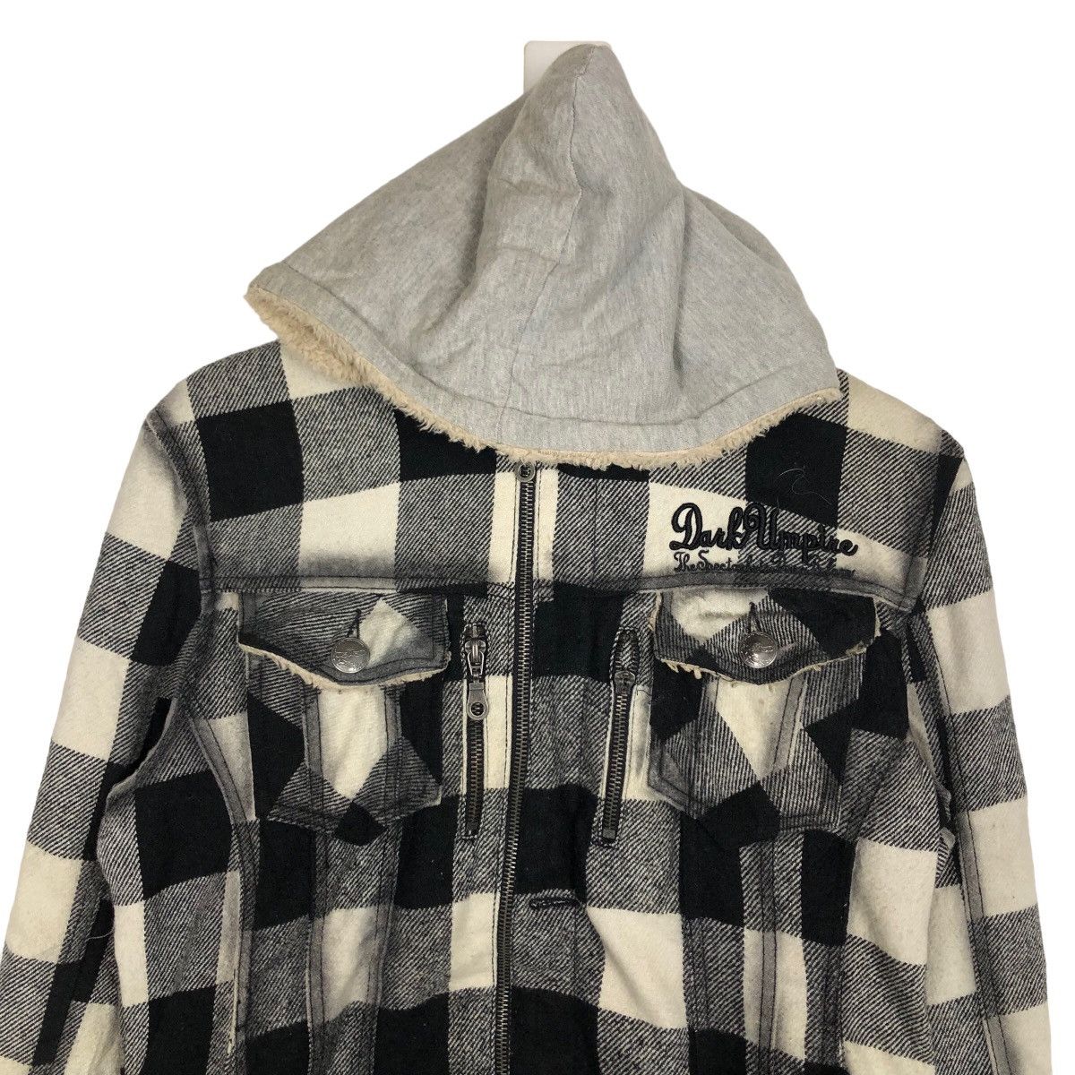 In The Attic 🔥PUNK DESIGN TARTAN JACKET IN THE ATTIC HYSTERIC GLAMOUR Size US L / EU 52-54 / 3 - 2 Thumbnail