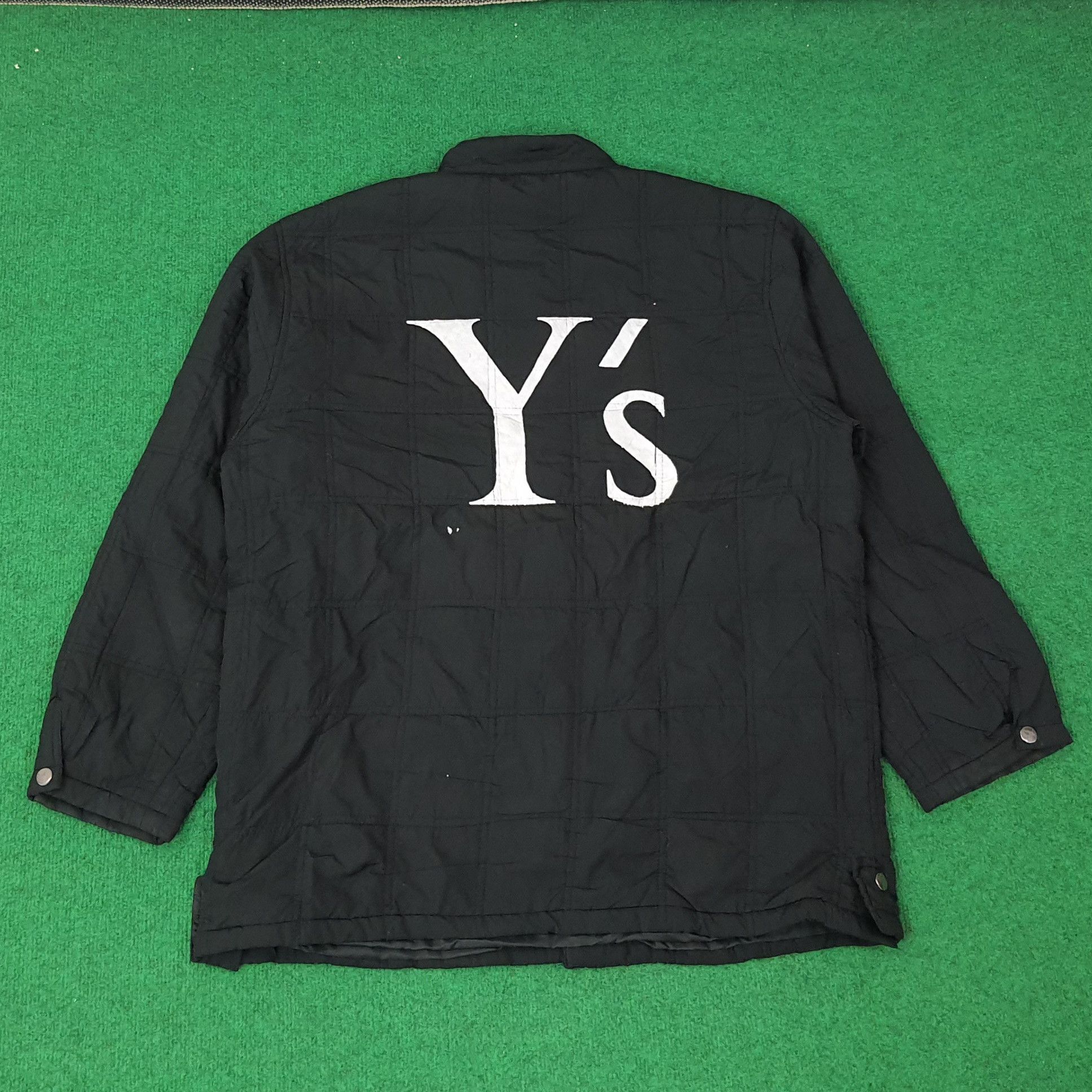 Vintage SACSNY Y'SACCS Golf Custom Y's Logo Jacket C227N1