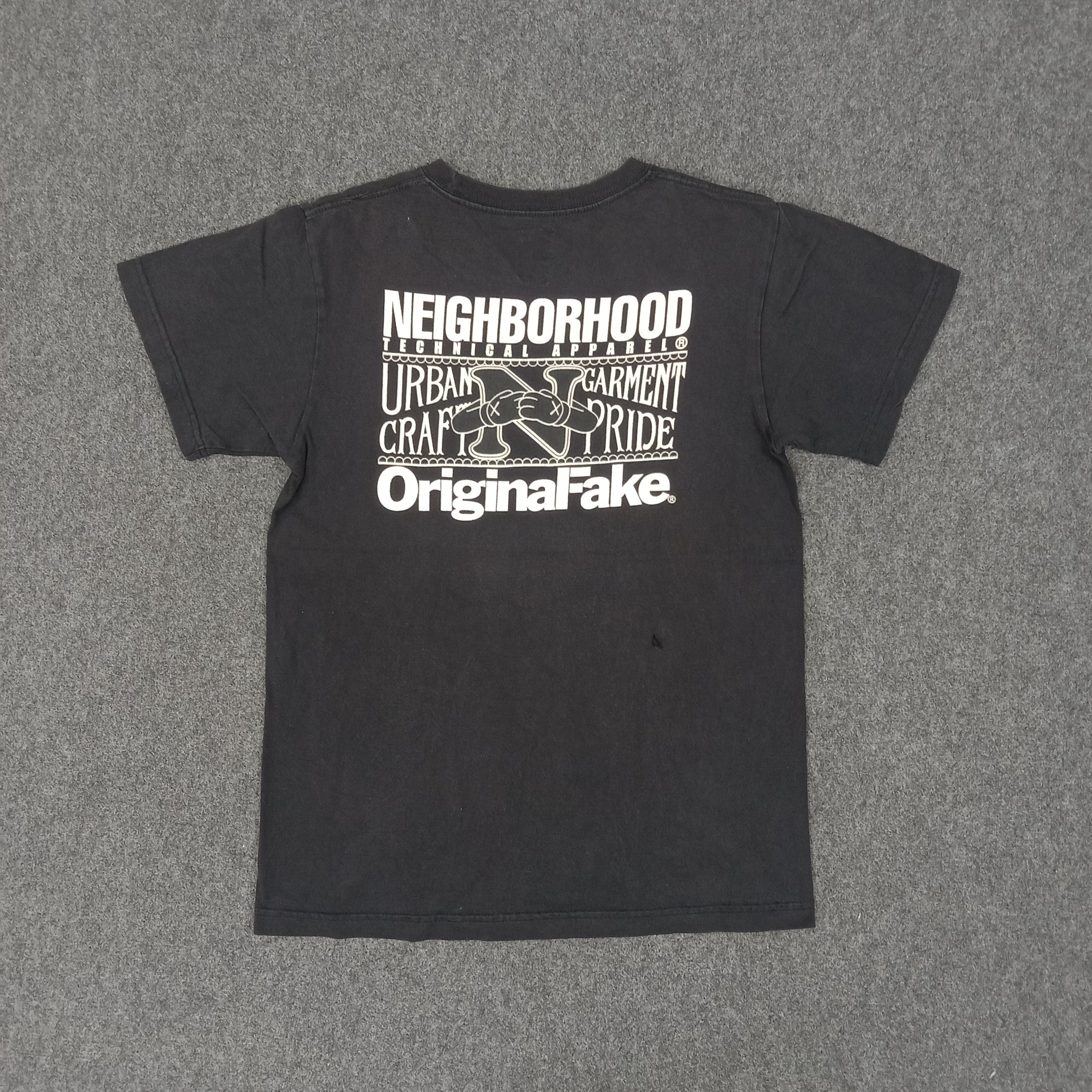 Japanese Brand × Vintage Neighborhood X Original Fake Japanese Brand Tshirt Size US M / EU 48-50 / 2 - 6 Thumbnail
