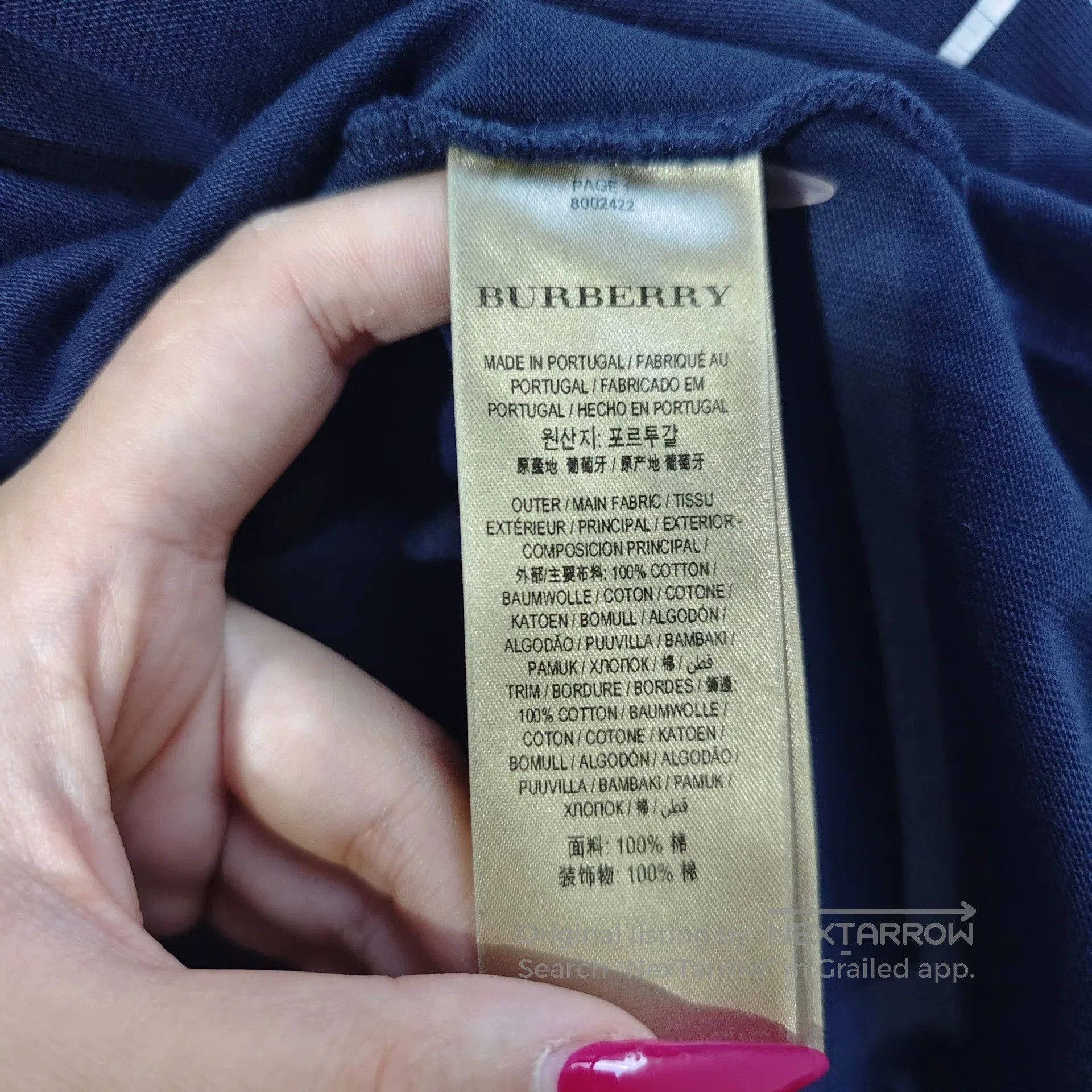 Burberry burberry batwing sweatshirt with logo design. Size US M / EU 48-50 / 2 - 4 Thumbnail