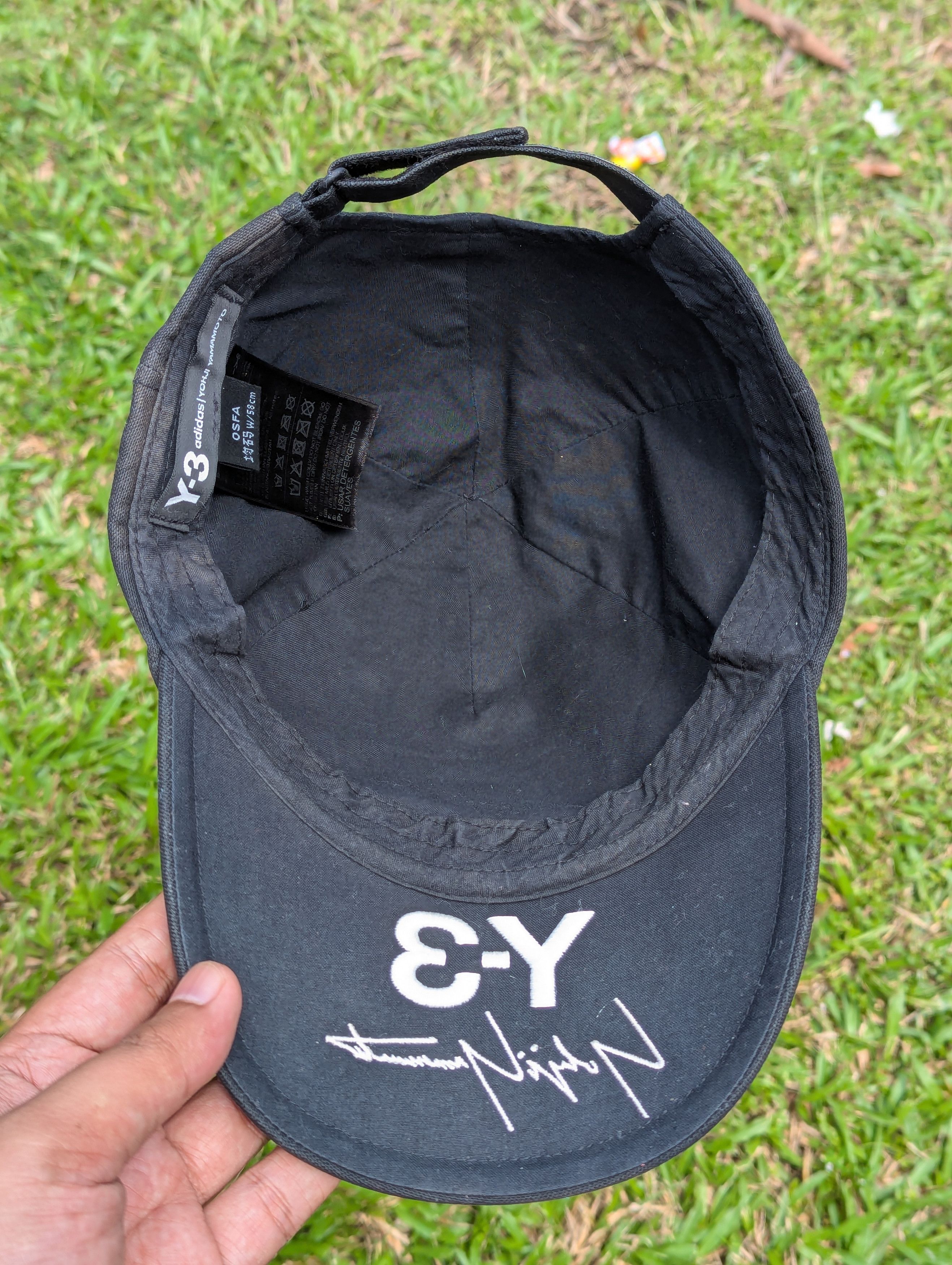 Adidas × Y-3 🔥FREE SHIPPING🔥DISTRESSED Y-3 Yohji Yamamoto Baseball Cap Size ONE SIZE - 7 Thumbnail
