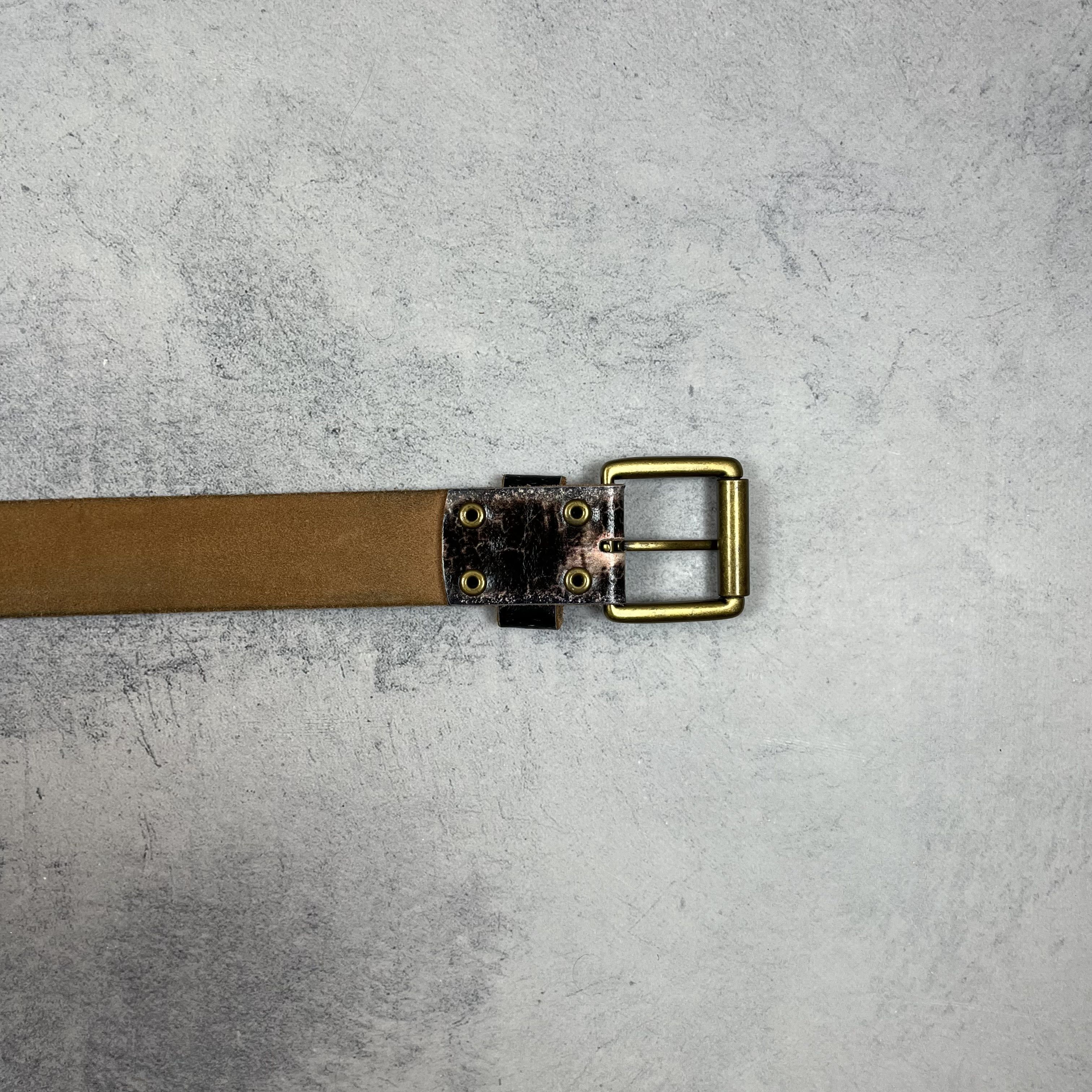Ed Hardy Vintage Ed Hardy Skulls Rare Y2K Leather Belt 2000’s Size ONE SIZE - 10 Thumbnail