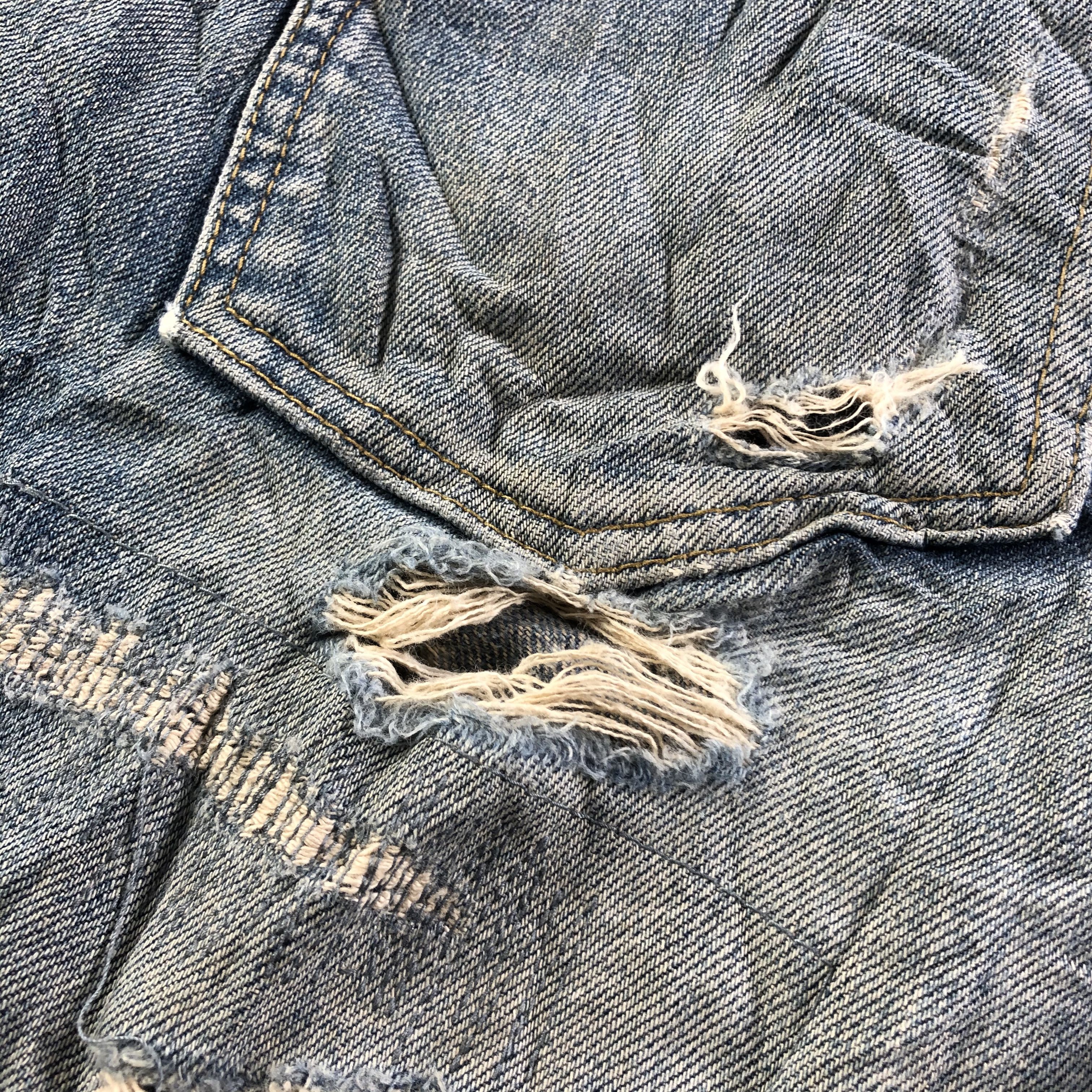 JACKROSE Vintage Jack Rose Wear Jeans-J3746 Size US 33 - 9 Thumbnail