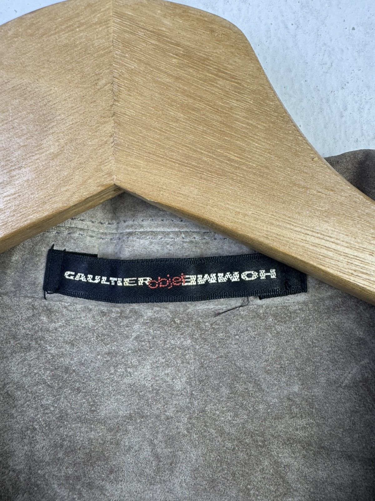 Jean Paul Gaultier Vintage Jean Paul Gaultier Leather Blazer jacket Size 48S - 5 Thumbnail