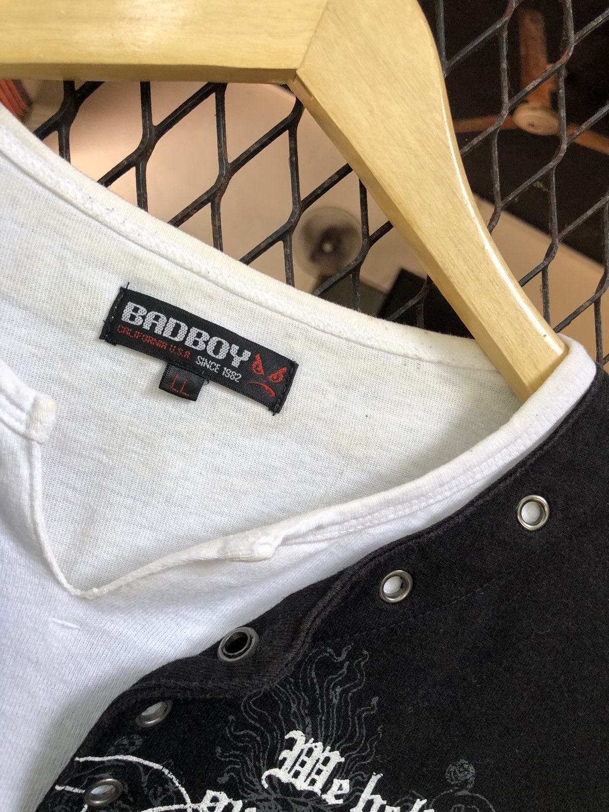 Hysteric Glamour × Japanese Brand × Le Grande Bleu (L.G.B.) BAD BOY ALL OVER THE WORLD POEM DOUBLE LAYER LGBSTYLE Size US L / EU 52-54 / 3 - 5 Thumbnail
