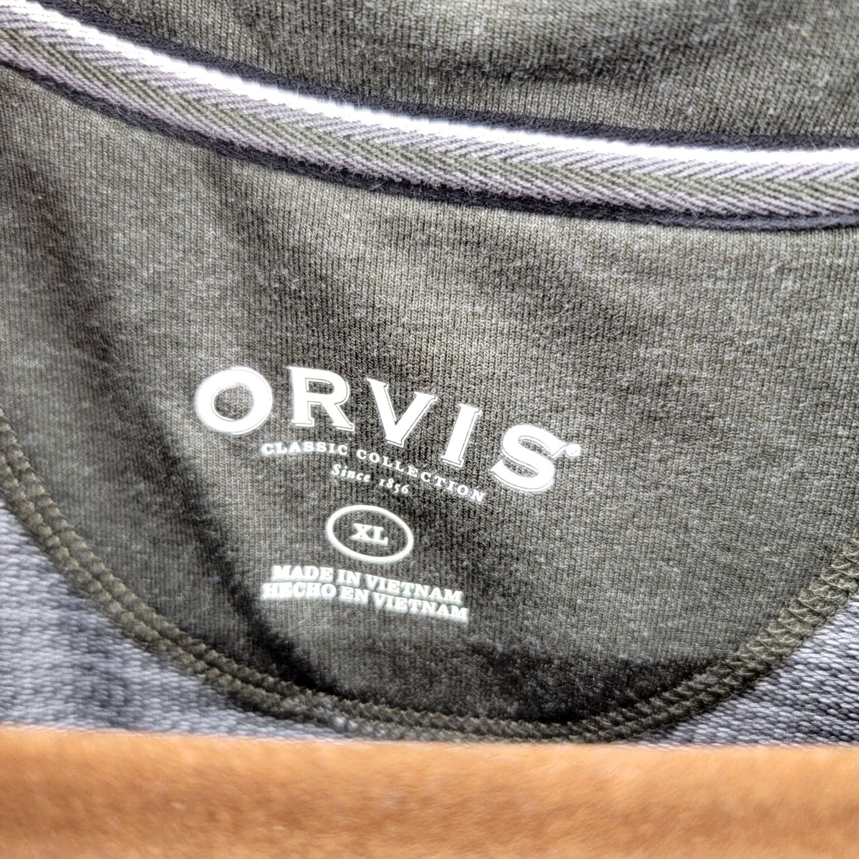 Orvis Orvis sweater Mens large 1/4 Zip Long-Sleeve Classic Collection pullover Size US L / EU 52-54 / 3 - 3 Thumbnail