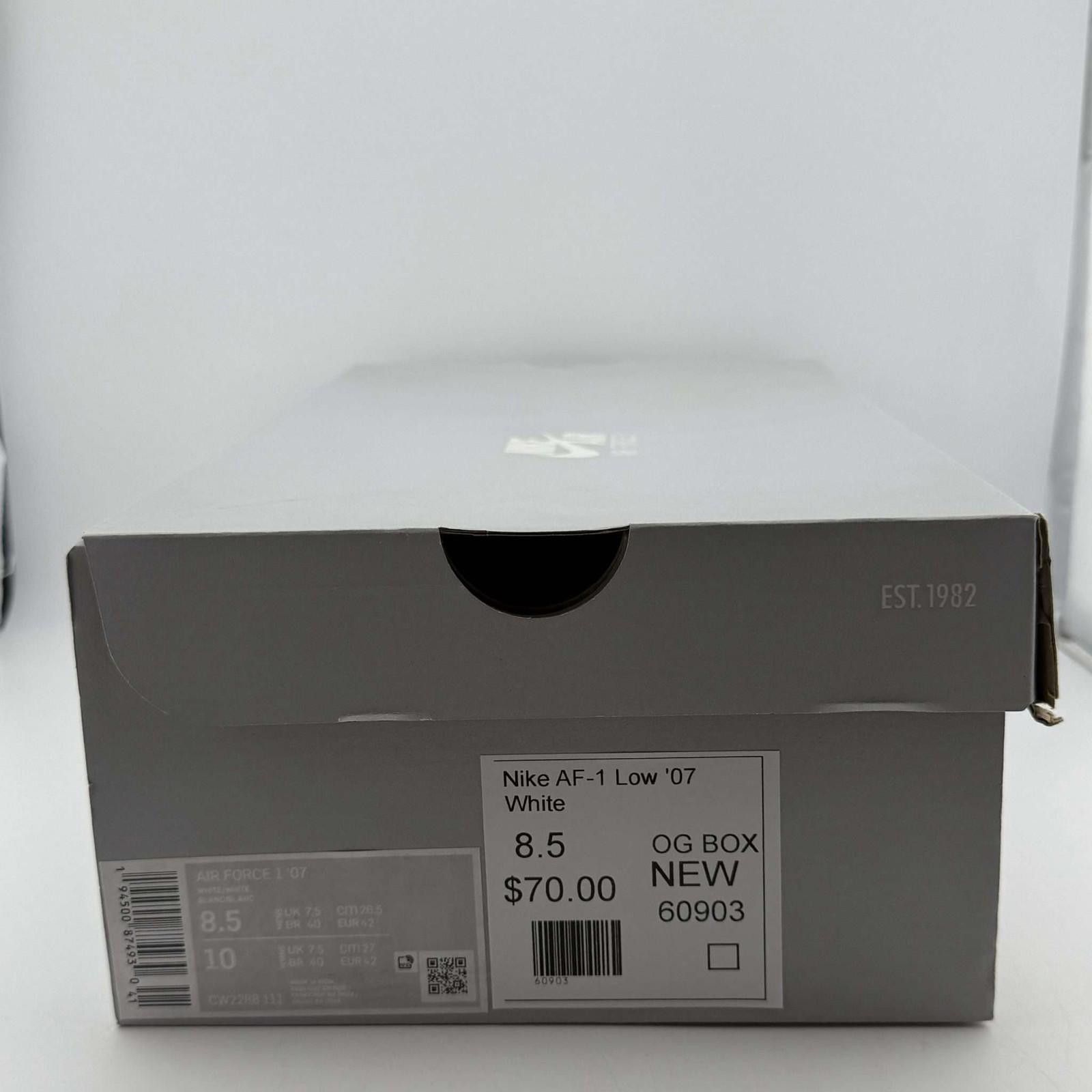 Nike Nike AF-1 Low '07 White 8.5 New Size US 8.5 / EU 41-42 - 7 Thumbnail