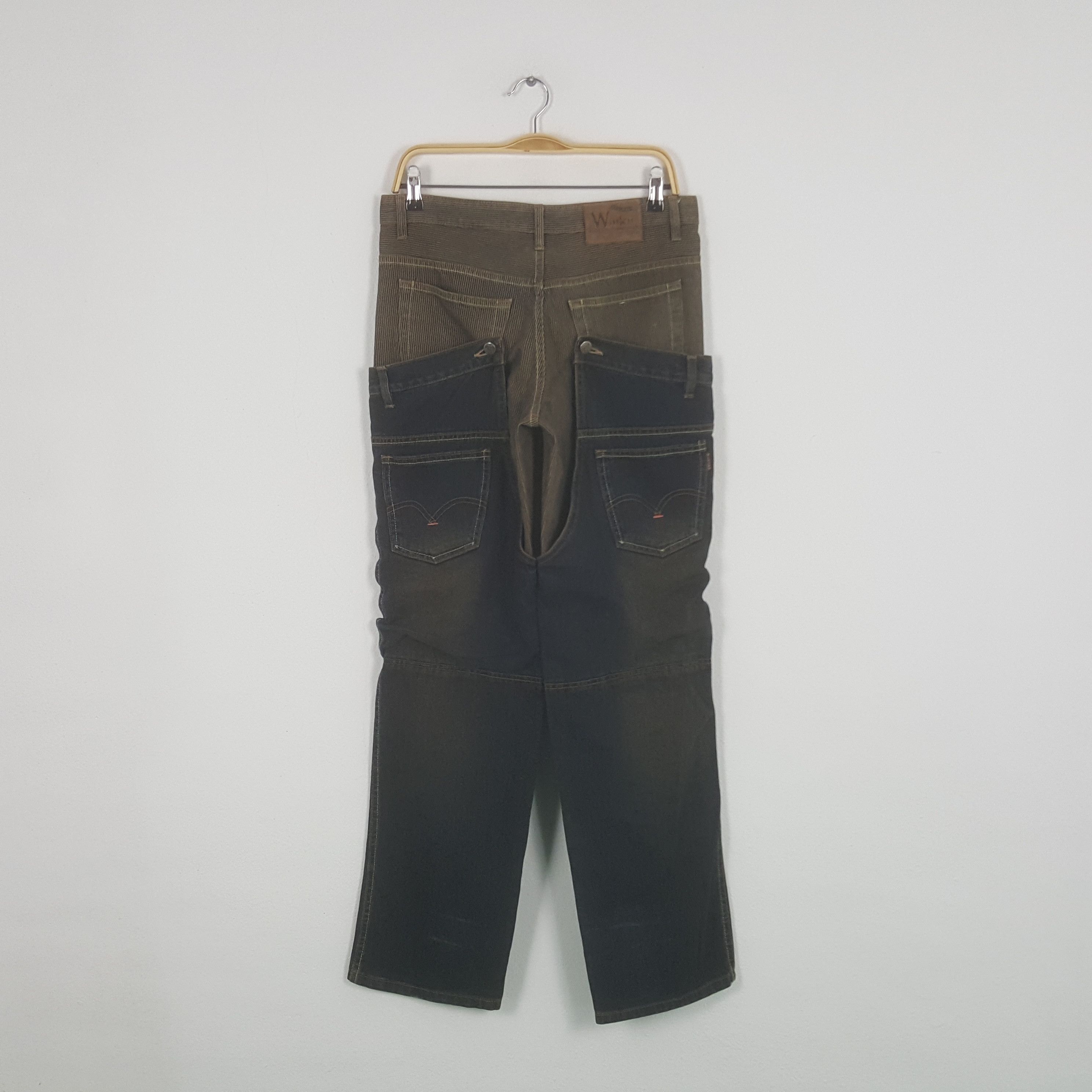 If Six Was Nine Vintage Winden Rare Double Waist Japanese Denim Jeans Size US 30 / EU 46 - 4 Thumbnail
