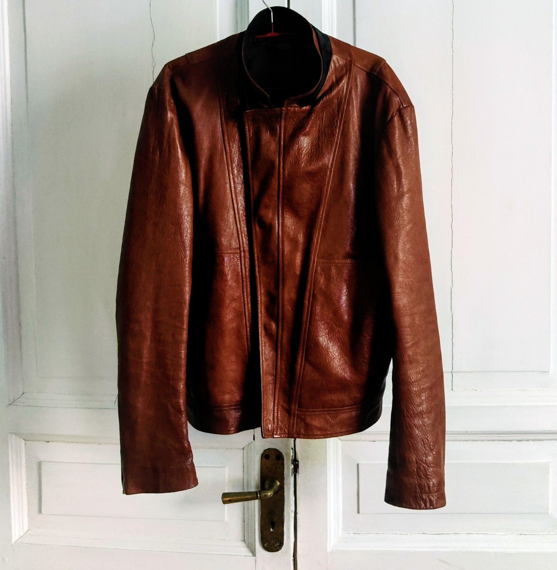 Nicole Farhi Collection Privee? leather rider.Like Rick Owens or Seraphin Size US L / EU 52-54 / 3 - 6 Thumbnail