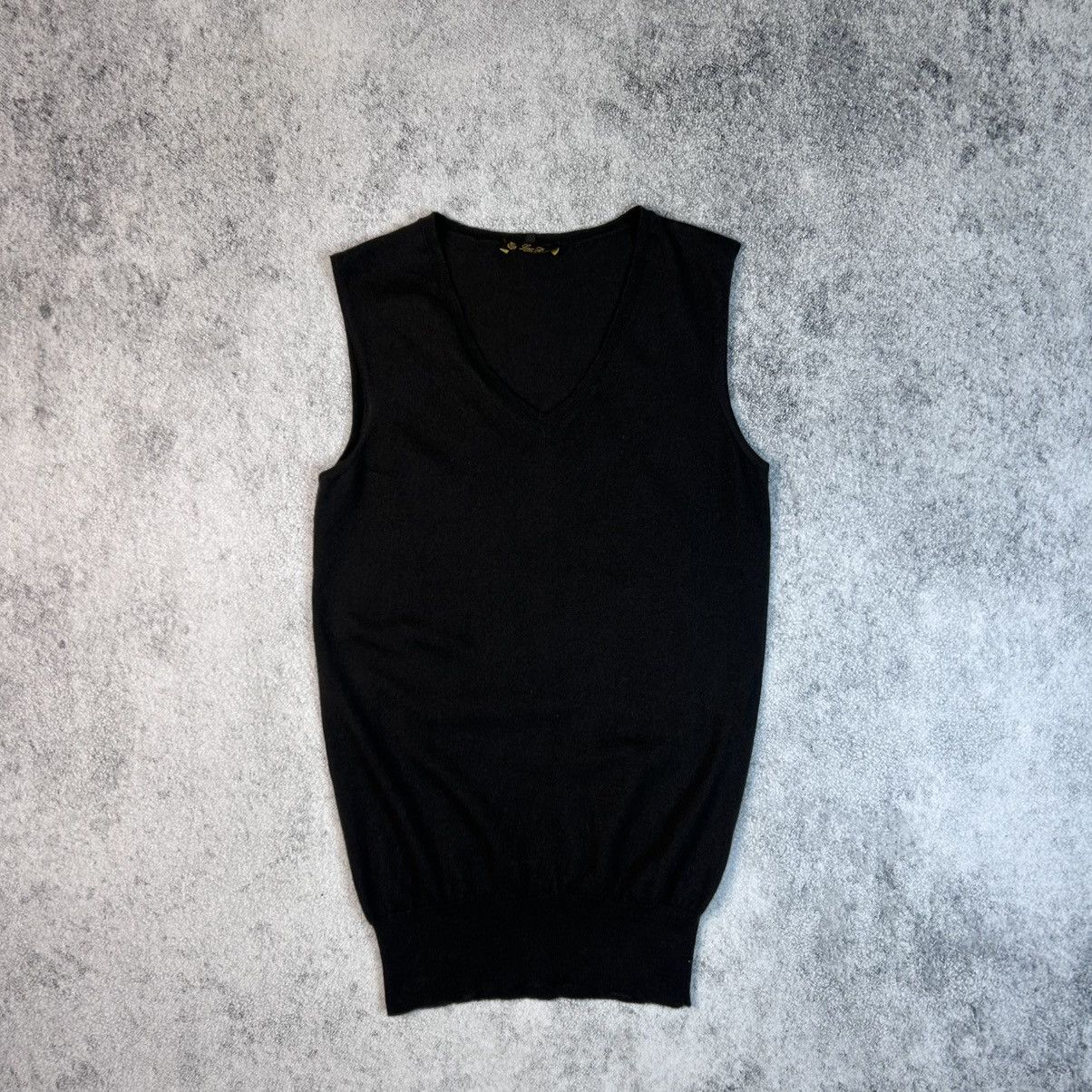 Loro Piana Vintage Loro Piana 100% Cashmere Knit tank top Size S / US 4 / IT 40 - 6 Thumbnail