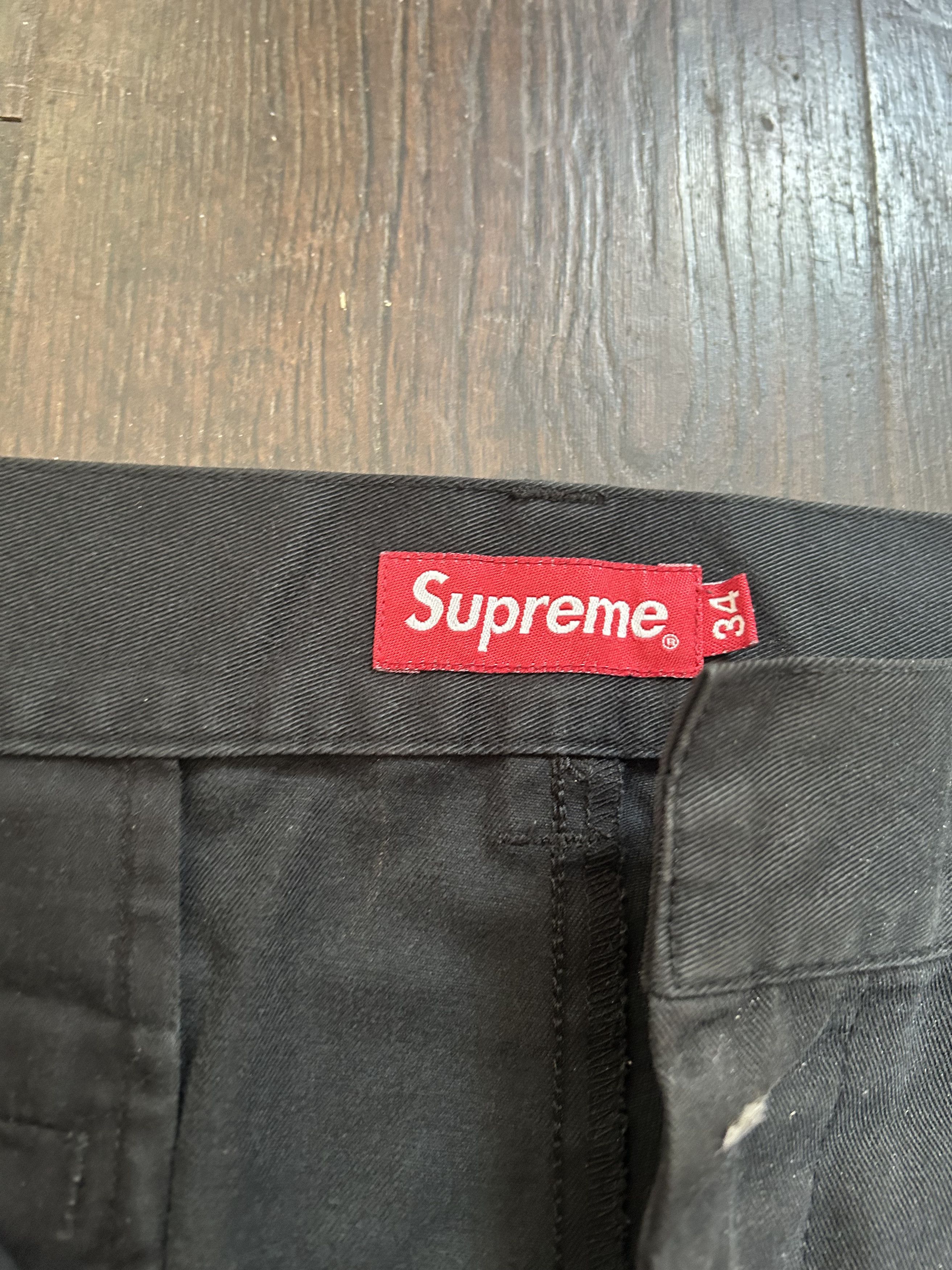 Supreme Chino Pant BLACK 34