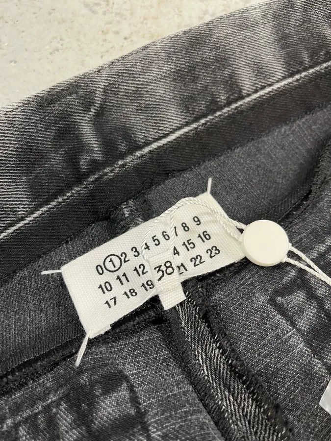 Maison Margiela × Vintage SS2021 Maison Margiela Black Destructured Denim Jeans Size US 30 / EU 46 - 13 Thumbnail