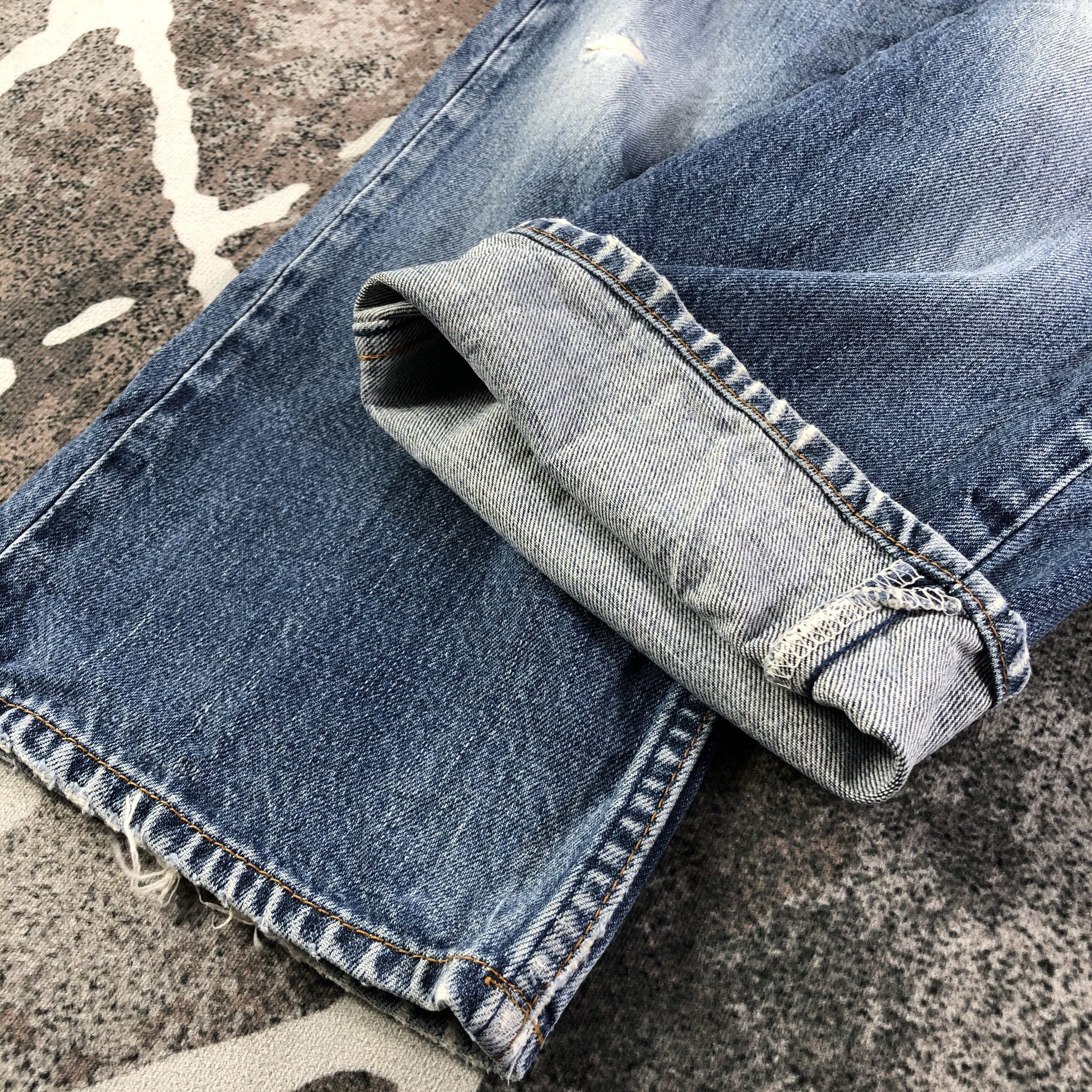 Levi's Vintage Levis 503 Jeans Faded Blue Denim KJ2094 Size US 31 - 7 Thumbnail