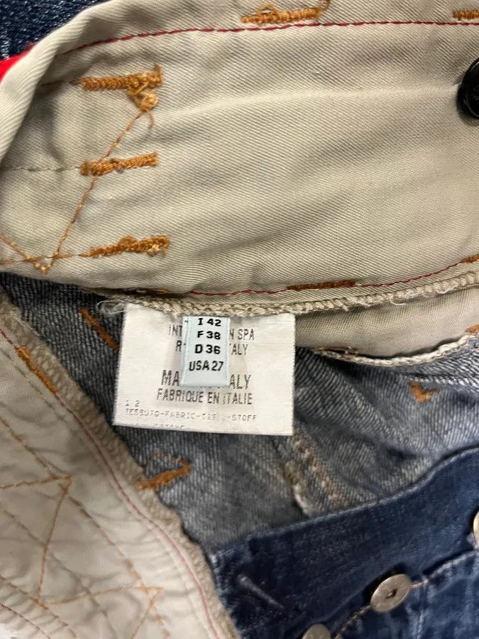 Designer × Marithe + Francois Girbaud × Vintage 2000s Marithé + François Girbaud Wide Denim Jeans Size US 30 / EU 46 - 11 Thumbnail