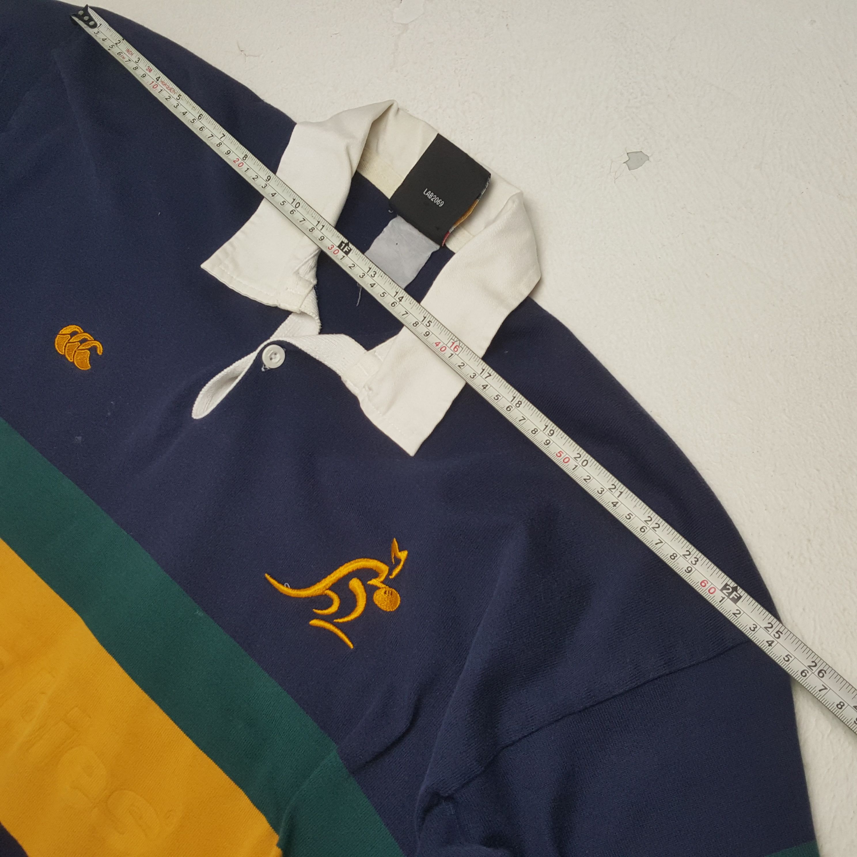 Canterbury of New Zealand × Vintage Vintage CANTERBURRY WALABIES Australia Rugby Team Jersey Size US XXL / EU 58 / 5 - 4 Thumbnail