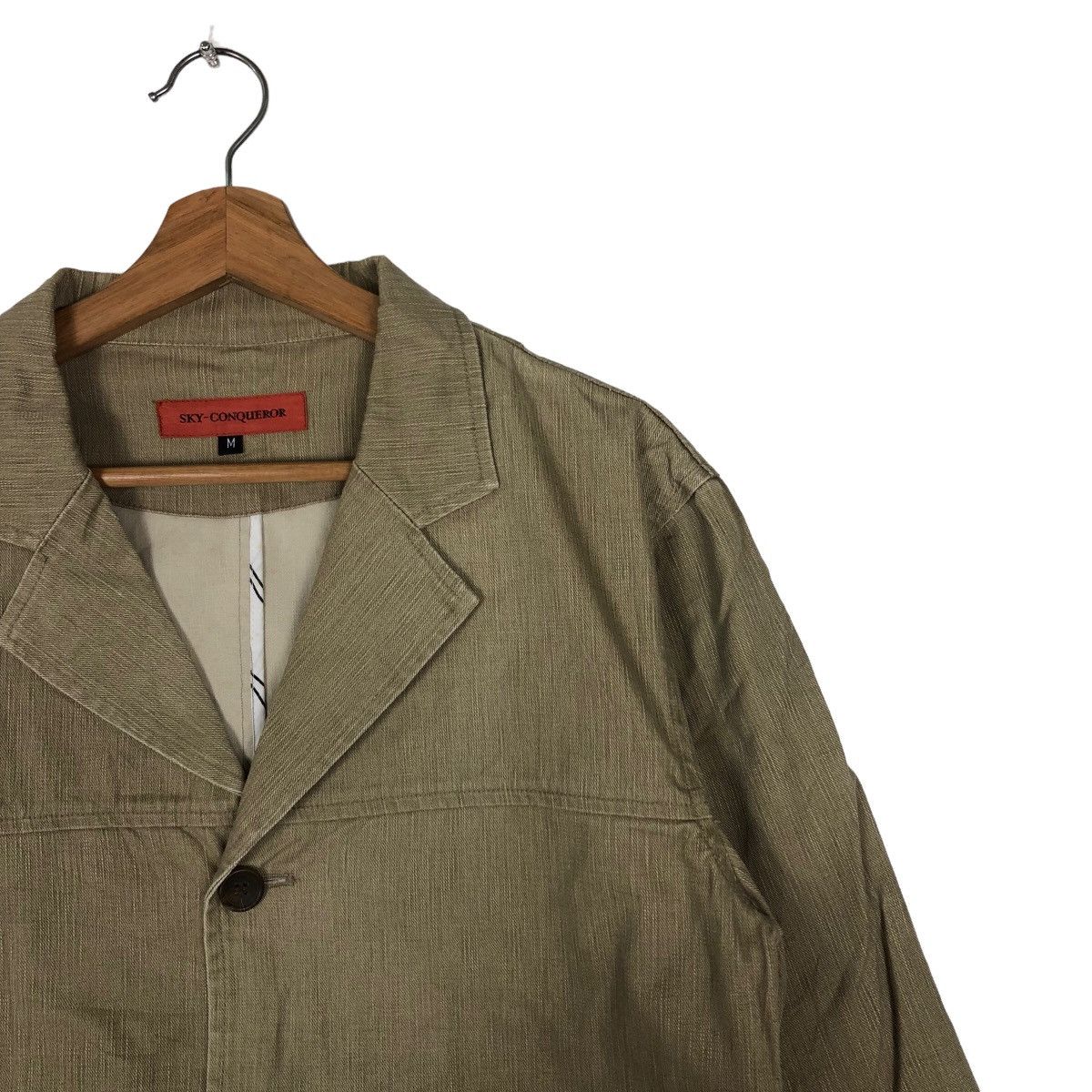 Japanese Brand 🔥90’s HIKORY CHORE JACKET SKY-CONQUEROD JAPAN MADE Size US M / EU 48-50 / 2 - 6 Thumbnail