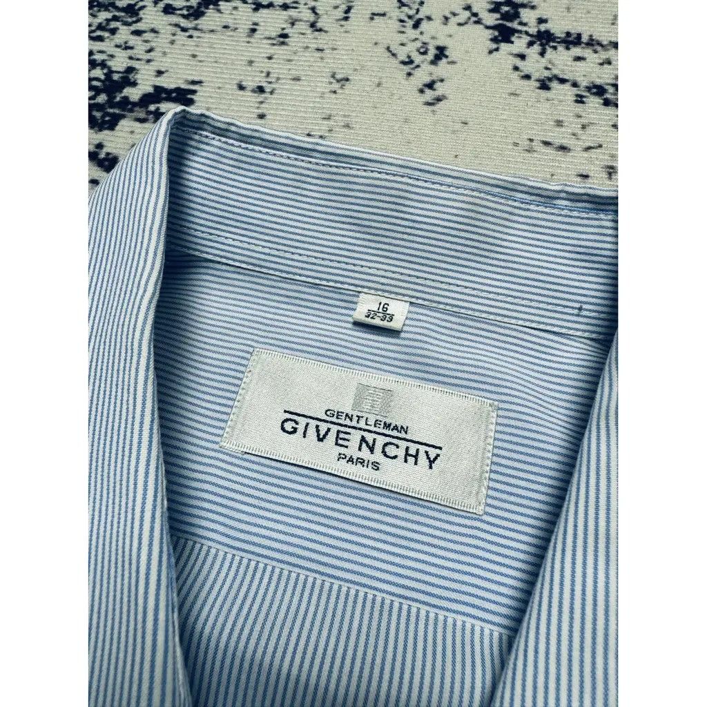 Givenchy Givenchy Shirt Blue Size fit L Size US L / EU 52-54 / 3 - 5 Thumbnail