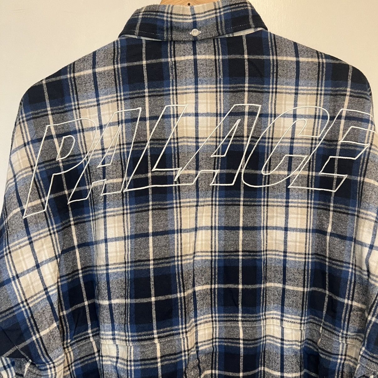 Palace Palace Lumber Yak Shirt Blue White Size US L / EU 52-54 / 3 - 3 Thumbnail